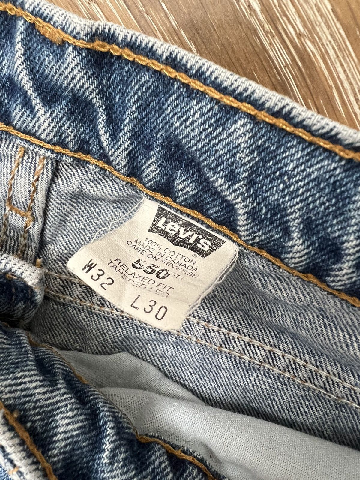 Levi's Vintage levis 550 jeans Size US 28 / EU 44 - 4 Thumbnail