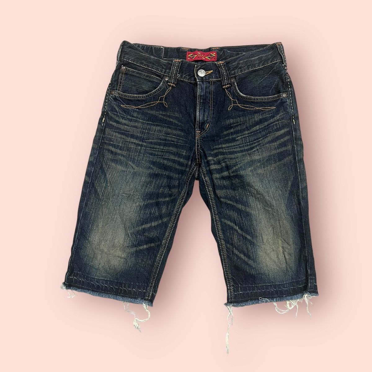 Edwin × If Six Was Nine × Tornado Mart RARE VINTAGE EDWIN XV DENIM SHORTS (W30'-31') Size US 31 - 2 Thumbnail