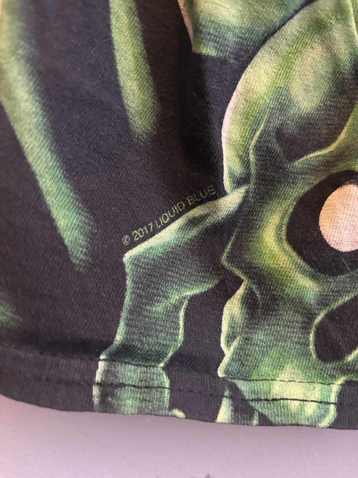 Liquid Blue Liquid Blue - Green Skull Pile tee Size US L / EU 52-54 / 3 - 3 Thumbnail