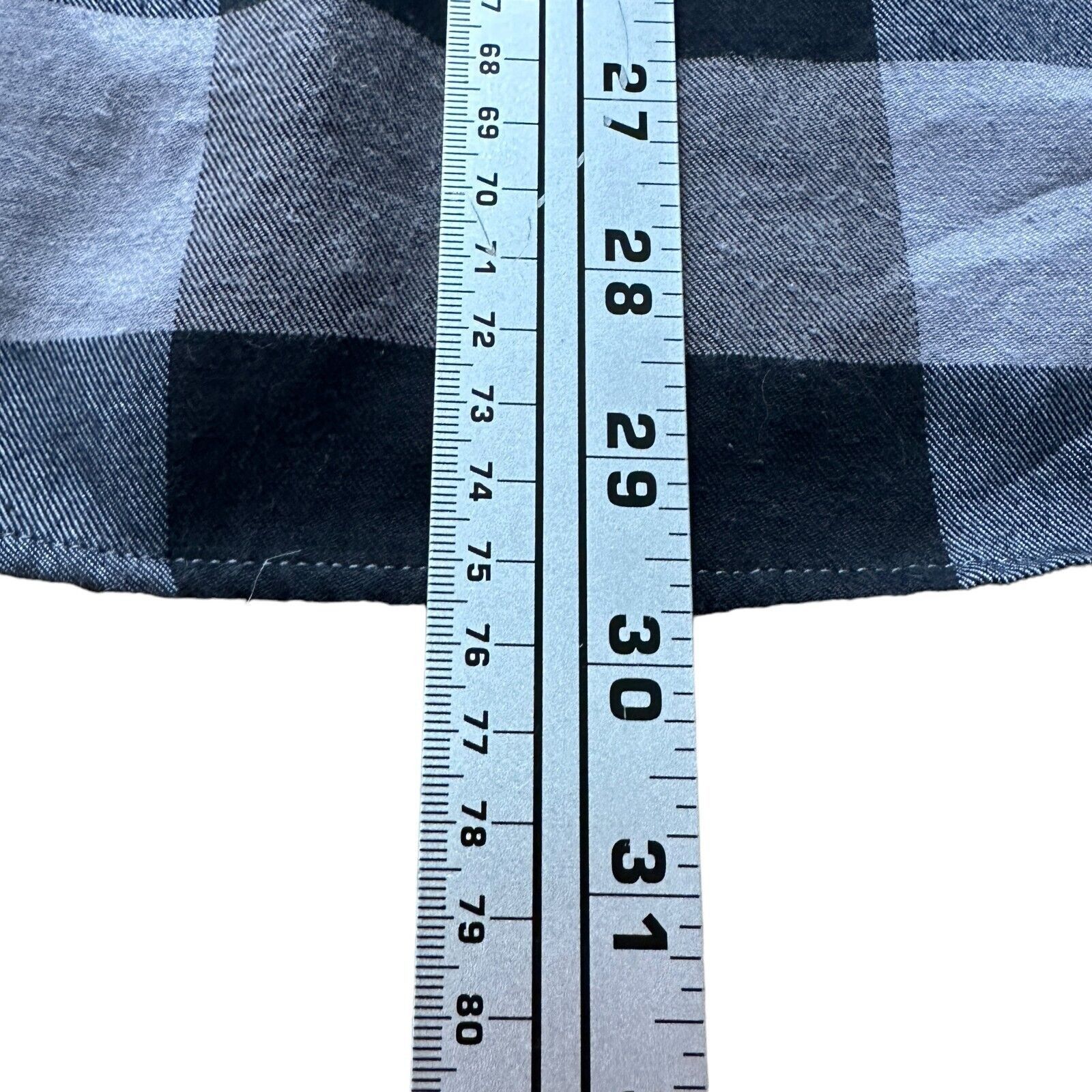 The Unbranded Brand Spitalfields Shirt Men’s M Grey Checked Cotton Button Down Size US M / EU 48-50 / 2 - 9 Thumbnail