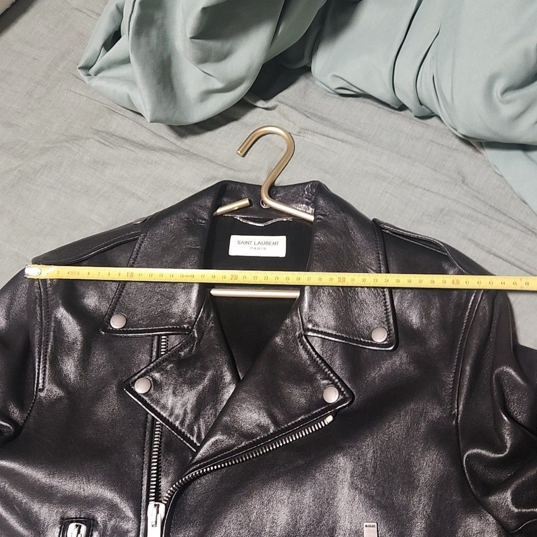 Saint Laurent Paris Saint Laurent Paris 2018 motorcycle leather jacket Size US M / EU 48-50 / 2 - 9 Thumbnail