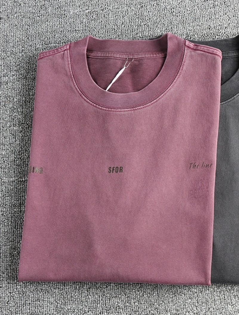 Japanese Brand Heavy Washed Old Vintage Thick Crew Neck Oversized Tee Size US L / EU 52-54 / 3 - 2 Thumbnail