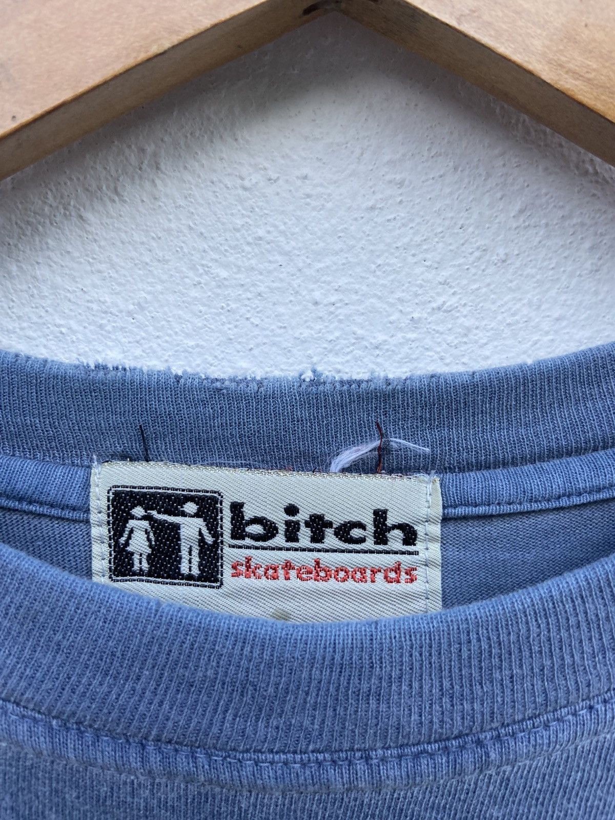Shorty's Skateboards Trashed Faded Vintage 90s Vintage BITCH Skateboard Hooks Up Size US M / EU 48-50 / 2 - 8 Thumbnail