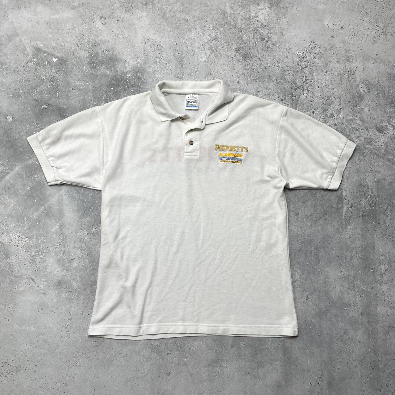 Honda Vintage 90s Honda Racing Team Padgetts Polo Shirt White Size US M / EU 48-50 / 2 - 1 Thumbnail
