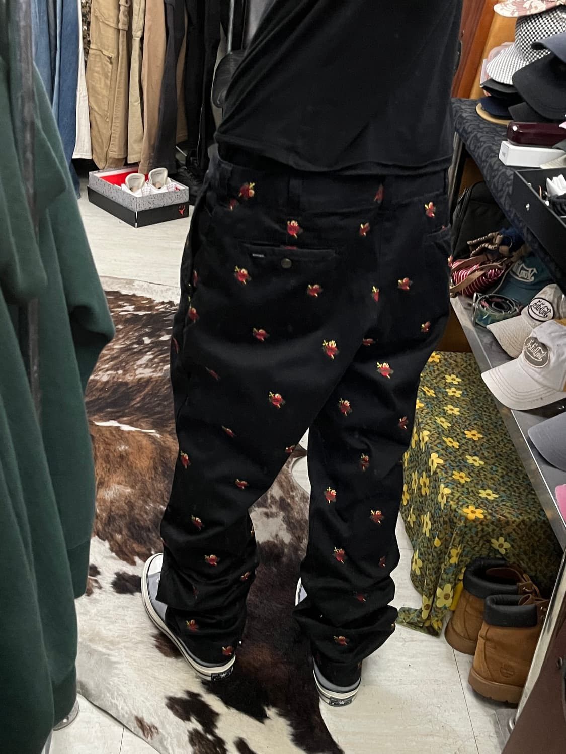 Supreme Supreme FW17 Sacred Heart Work Pants Black Size US 36 / EU 52 - 1 Thumbnail