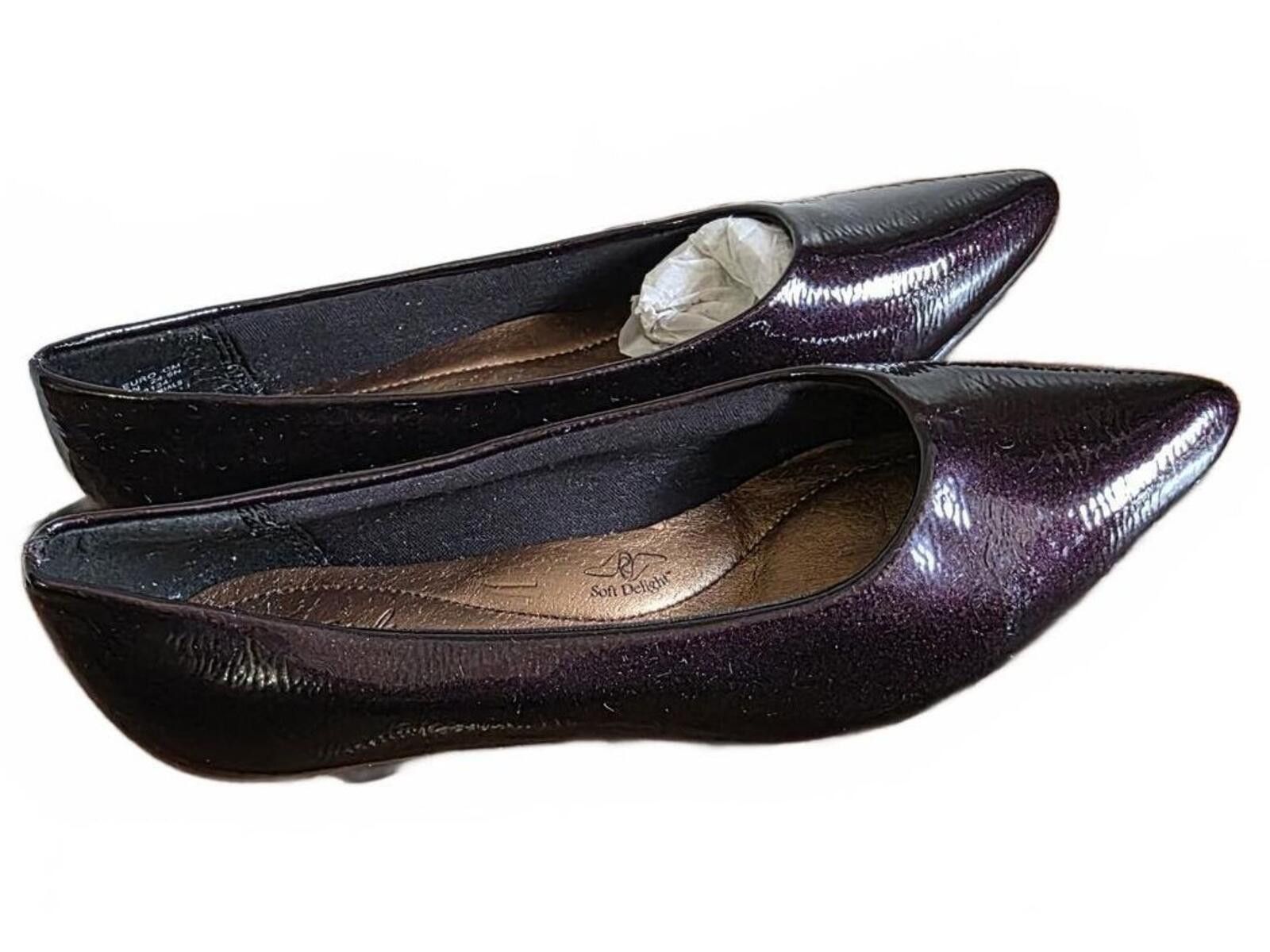 Other Soft Style Womens Pointed Toe Low Heel Burgandy Pumps Size 7 Size US 7 / IT 37 - 9 Thumbnail