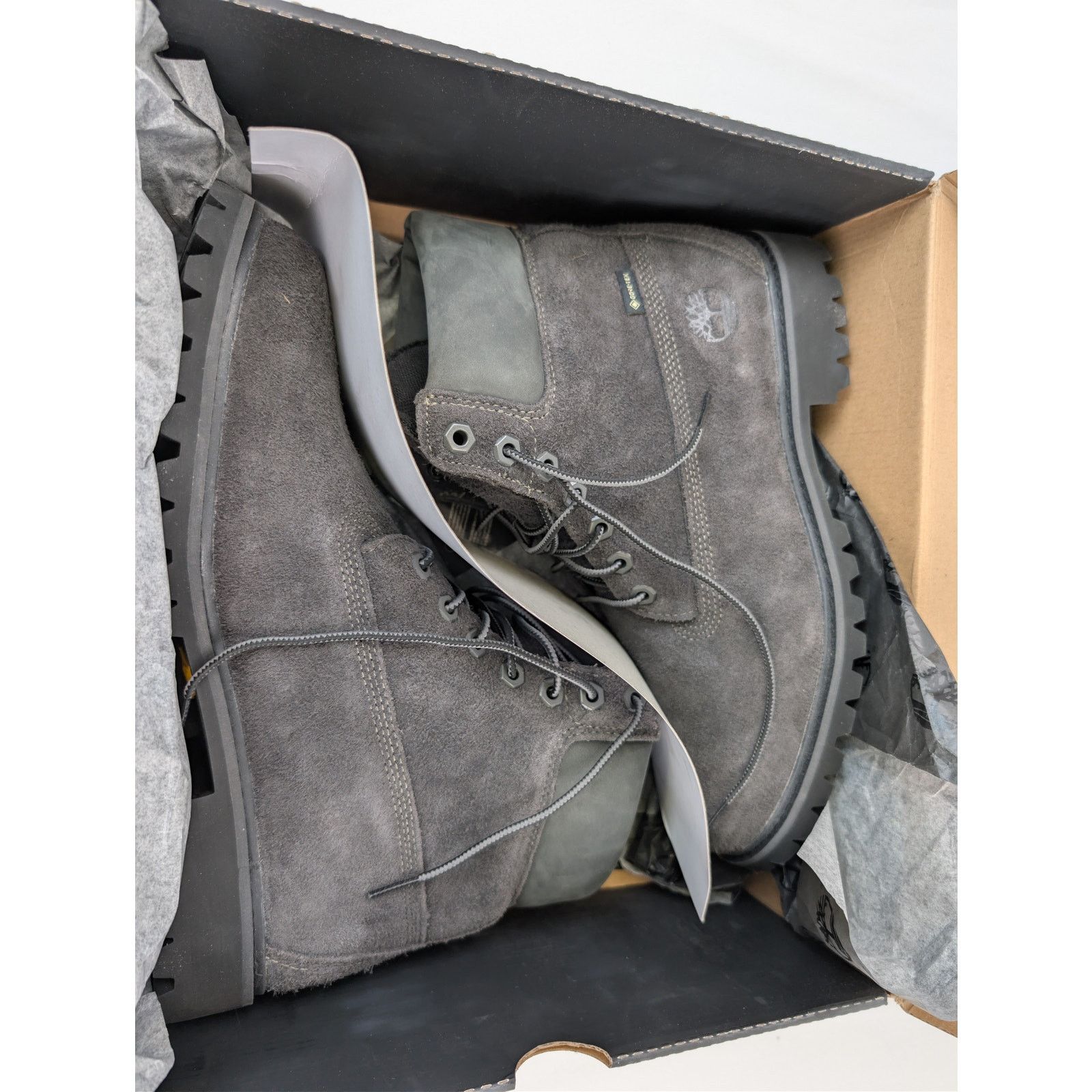 Timberland o1rshd1 6 In Lace GTX Boots in Dark Grey Suede Size US 9 / EU 42 - 20 Thumbnail