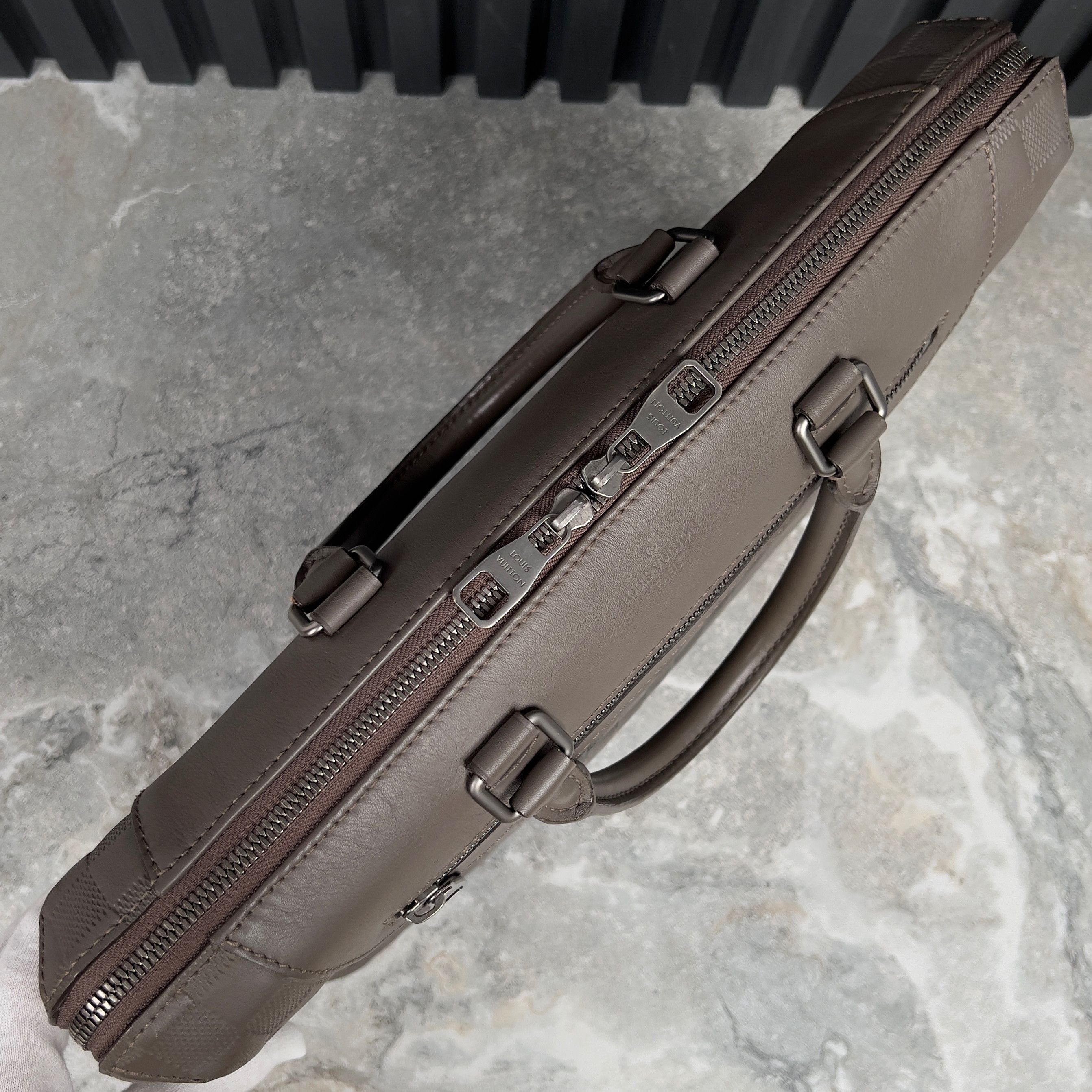 Louis Vuitton Louis Vuitton Porte-Documents Damier Briefcase Business Bag Size ONE SIZE - 7 Thumbnail