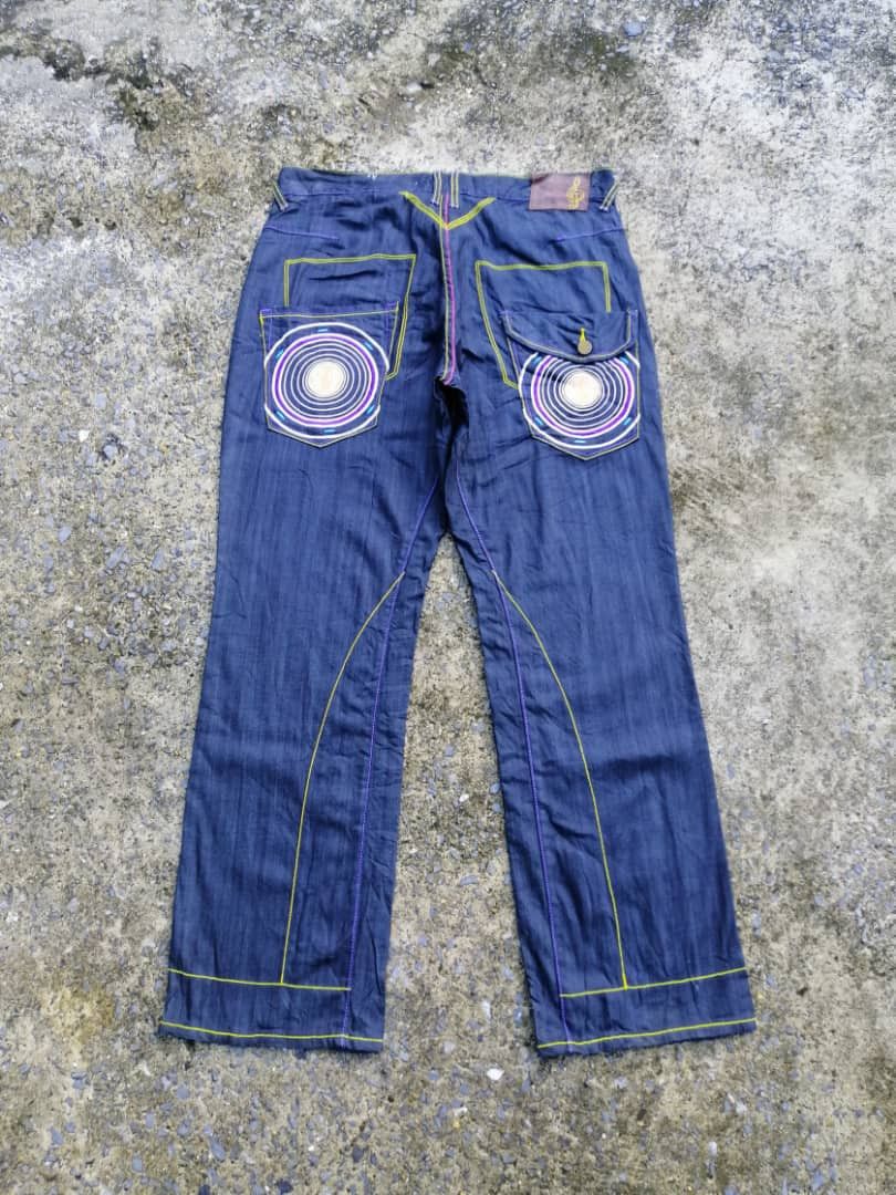 Songs Of Freedom Nice Design Denim Jeans