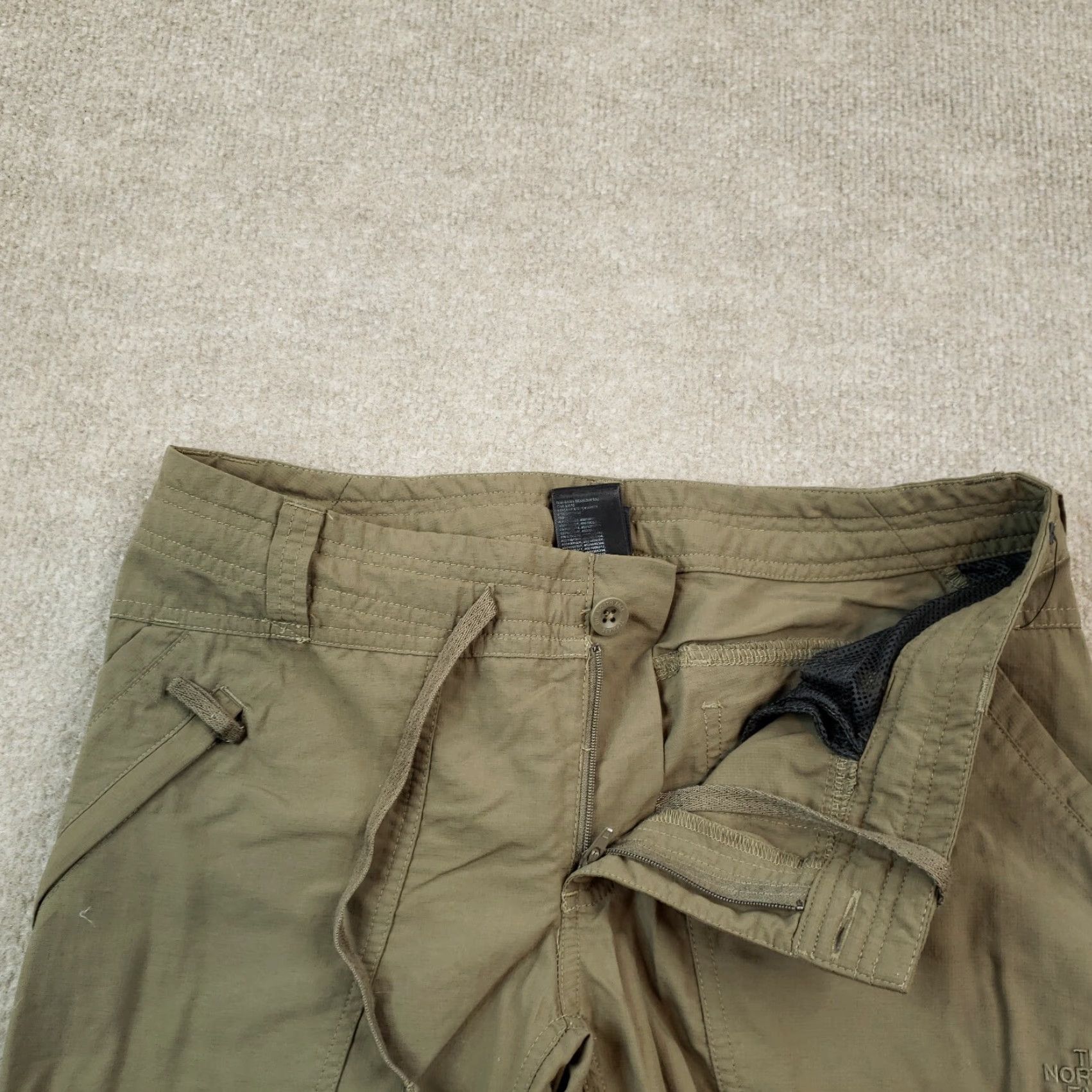 The North Face The North Face Womens Brown Hiking Pants Size 6 Straight Leg Lightweight Size 28" / US 6 / IT 42 - 6 Thumbnail