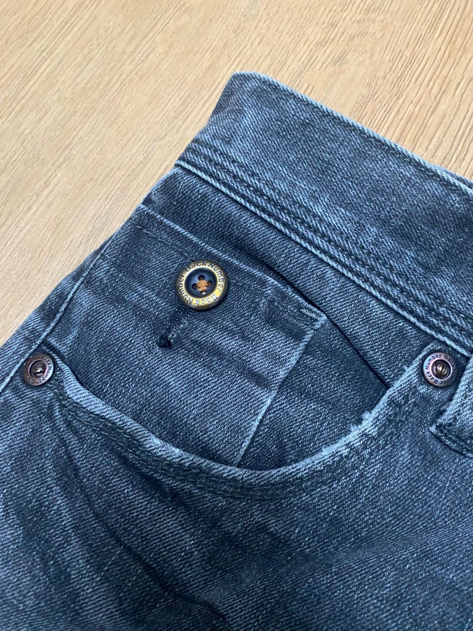 If Six Was Nine 💥BEST OFFER💥VINTAGE BACK NUMBER CARGO DISTRESSED DENIM Size US 30 / EU 46 - 10 Thumbnail