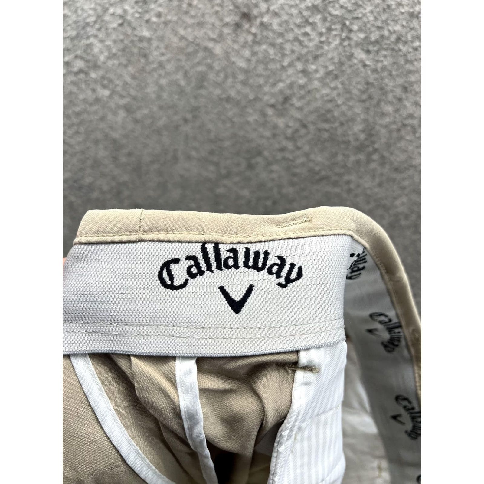 Callaway Callaway Pants Mens 36x30 Beige Stretch Golf Khakis Performance Lightweight Shirt? Size US 36 / EU 52 - 3 Thumbnail
