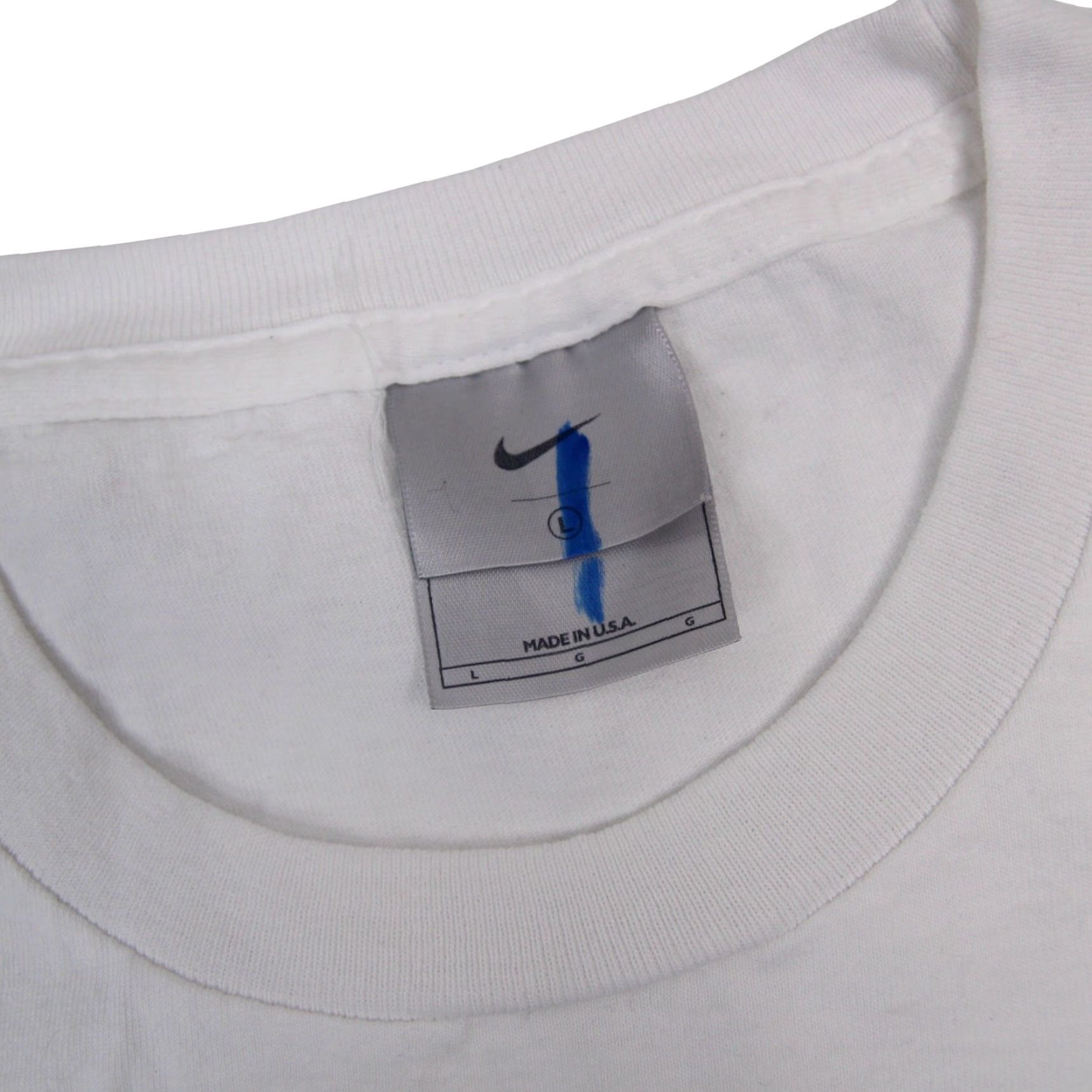 Nike VINTAGE Nike Skateboarding Gravity is overrated Mens Large Graphic T Shirt White Size US L / EU 52-54 / 3 - 5 Thumbnail