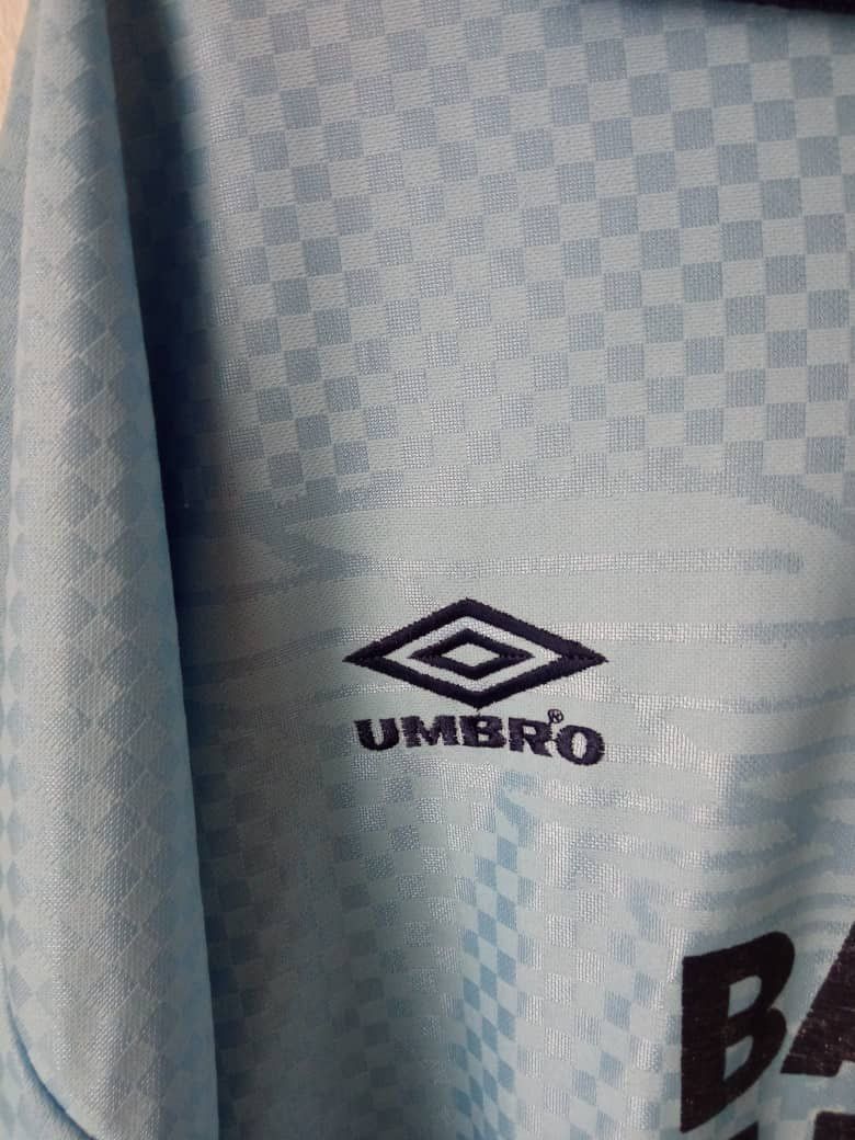 Umbro Vintage Umbro S.S. Lazio Roma 1995/96 Soccer Jersey Size US XL / EU 56 / 4 - 4 Thumbnail