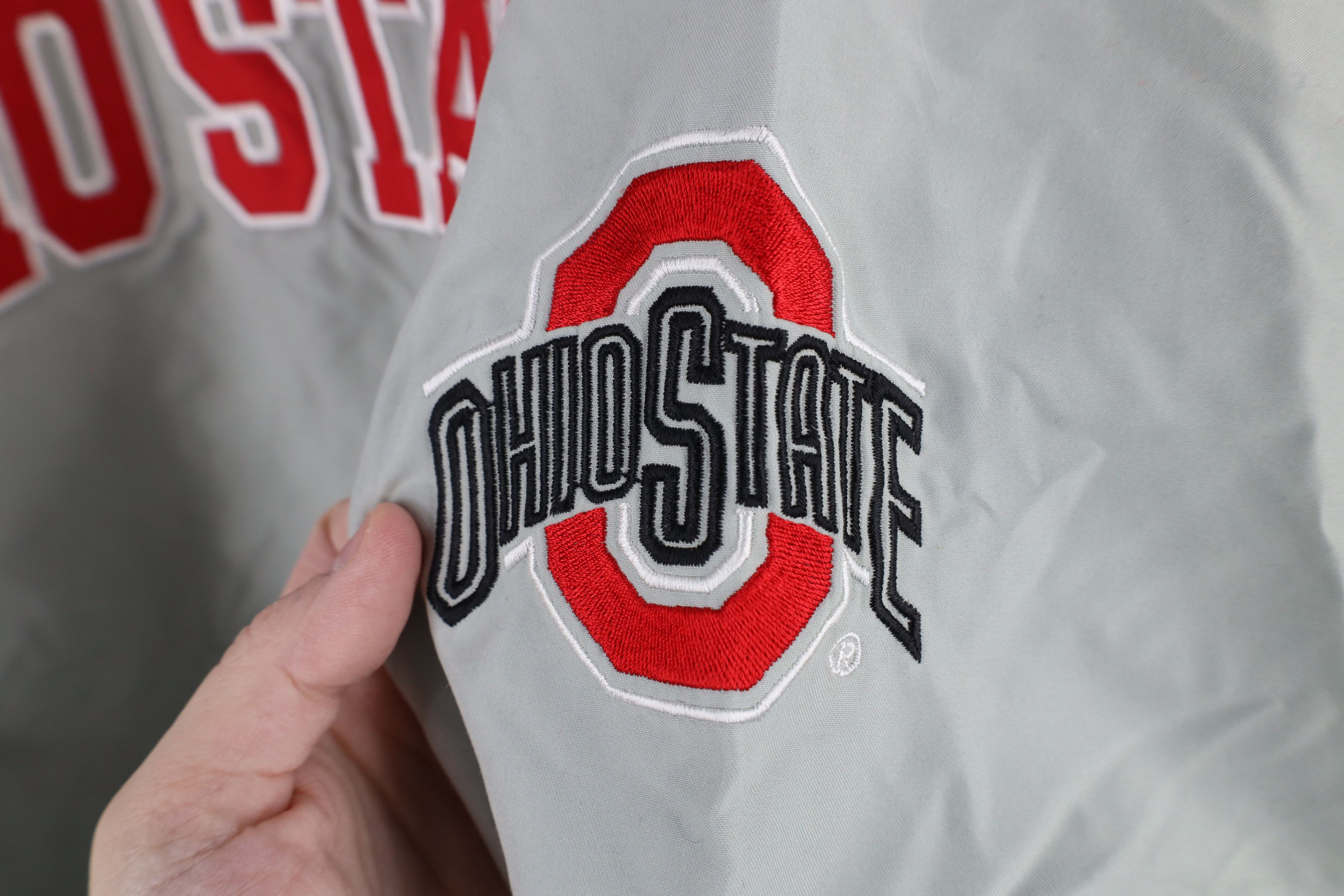 Vintage Vintage 90s Ohio State University Windbreaker Jacket Size US XL / EU 56 / 4 - 4 Thumbnail