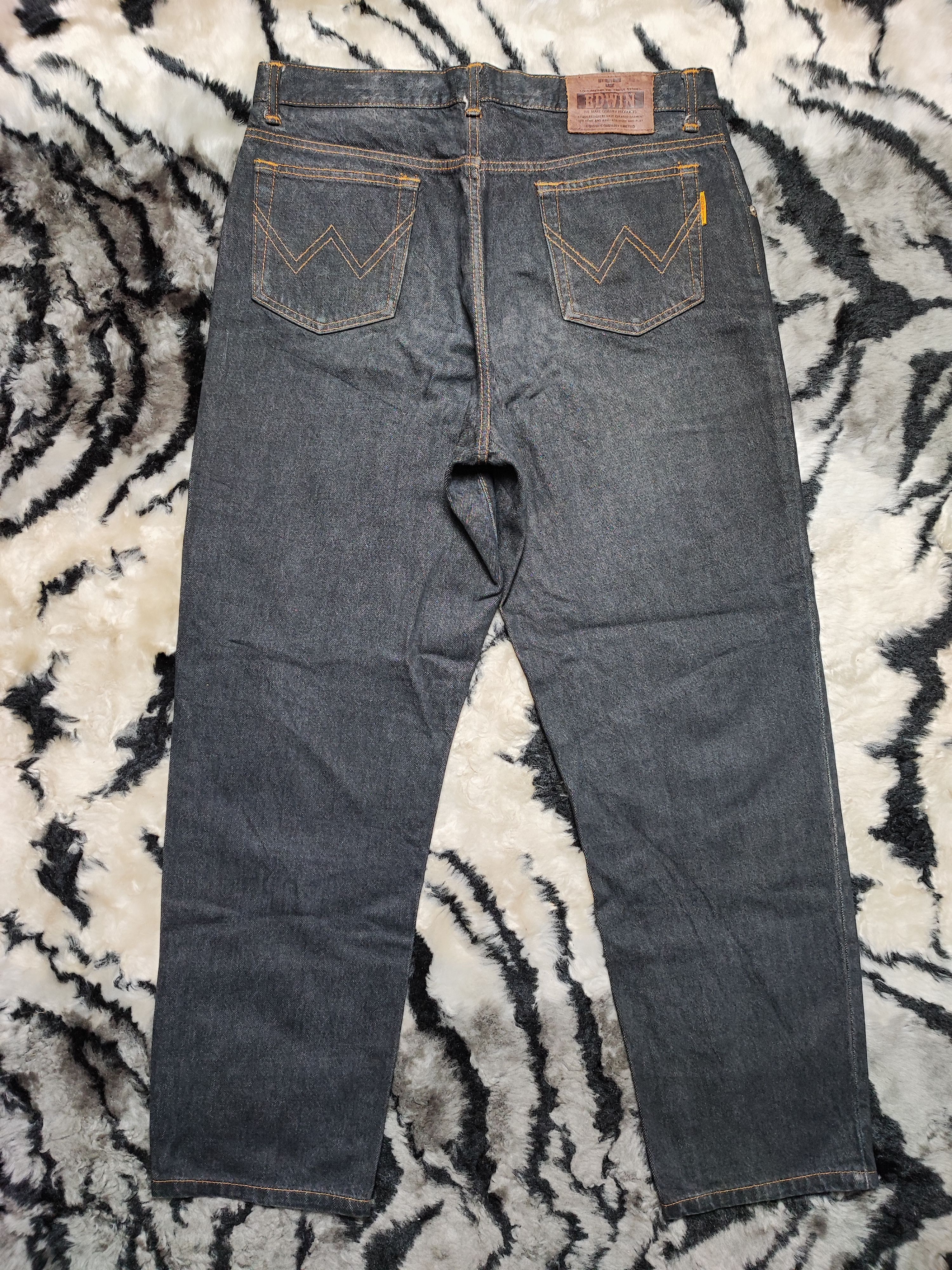 Edwin × Kapital × Tornado Mart VINTAGE EDWIN BASIC JEANS Size US 33 - 7 Thumbnail