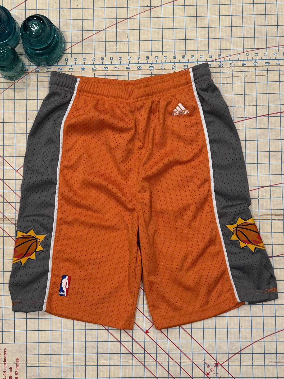Adidas Adidas Phoenix Suns Youth Size XL Orange Basketball Shorts Size US 30 / EU 46 - 2 Thumbnail