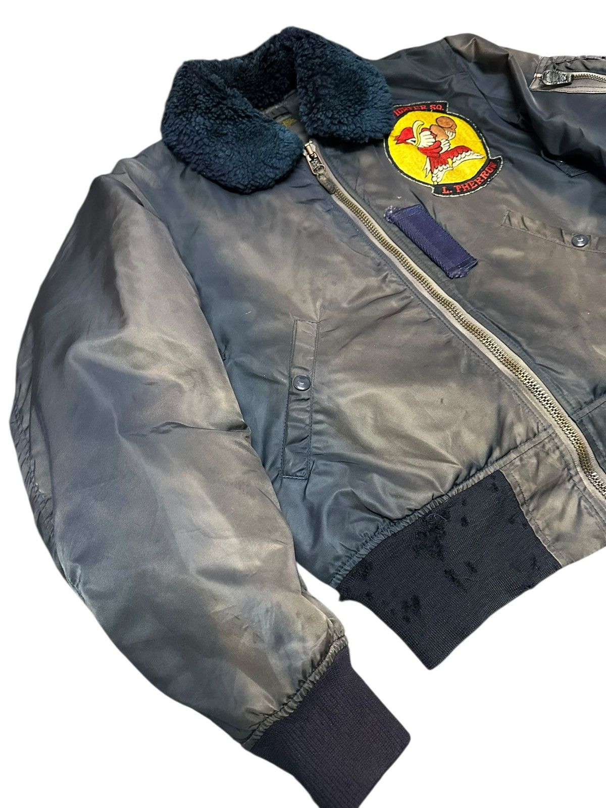 Pherrow's Vintage Pherrow’s B-15C Bomber Jacket Sunfaded Distressed Size US S / EU 44-46 / 1 - 3 Thumbnail