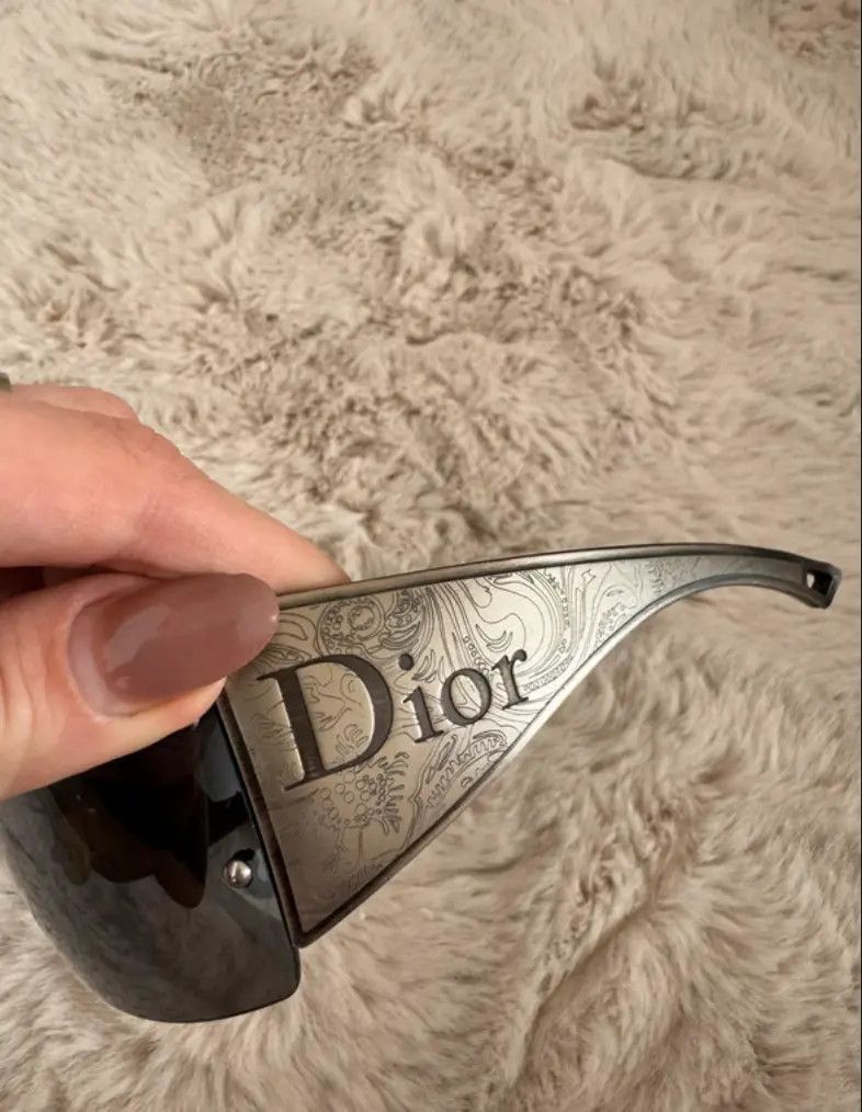 Dior DIOR Sunglasses Western Pop Ski Rimless Shield Galliano Size ONE SIZE - 2 Thumbnail