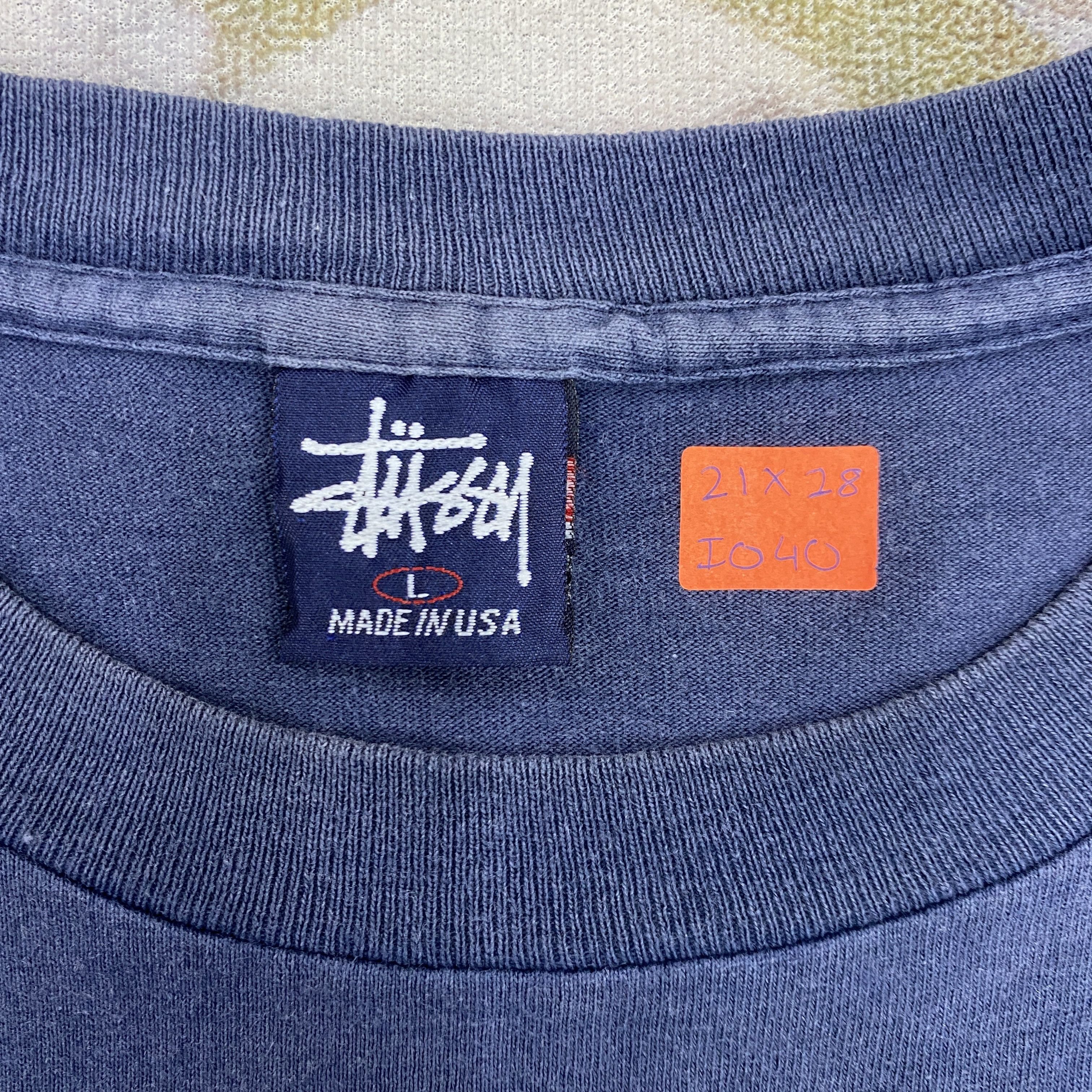 Stussy Vintage Stussy Sun Faded Tshirt - I040 Size US L / EU 52-54 / 3 - 3 Thumbnail