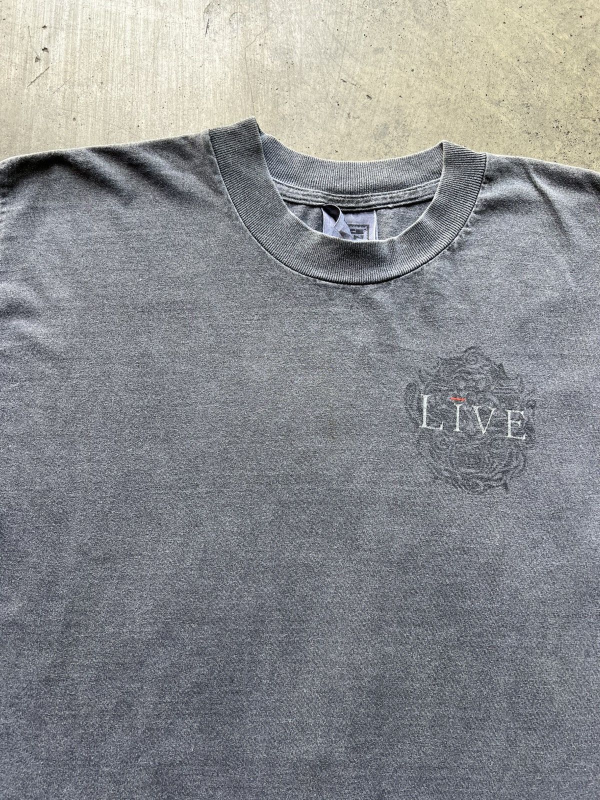 Band Tees × Brockum × Vintage VTG 1997 Live Secret Samadhi Band Tee Shirt Throwing Copper Size US L / EU 52-54 / 3 - 3 Thumbnail
