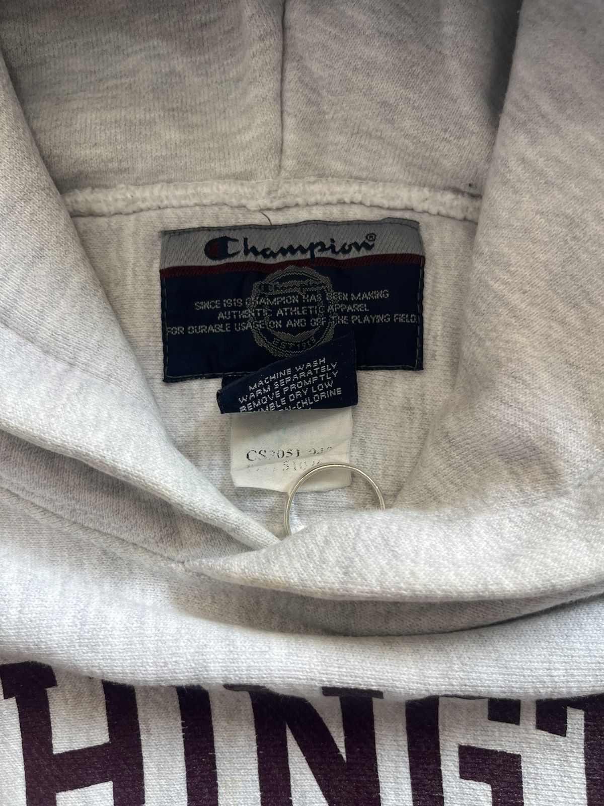Champion Vintage Champion Washington College Hoodie 90‘s-00’s Size US M / EU 48-50 / 2 - 5 Thumbnail
