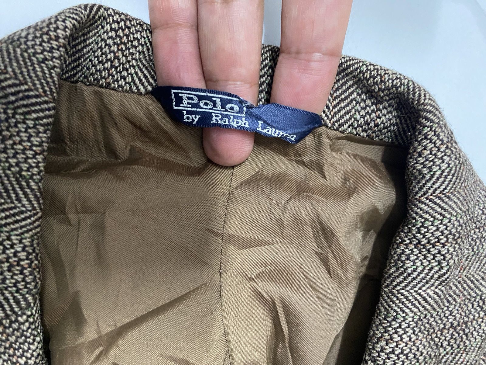 Polo Ralph Lauren Vintage Polo Ralph Lauren Tweed Wool Coat Blazer Jacket Size US S / EU 44-46 / 1 - 10 Thumbnail