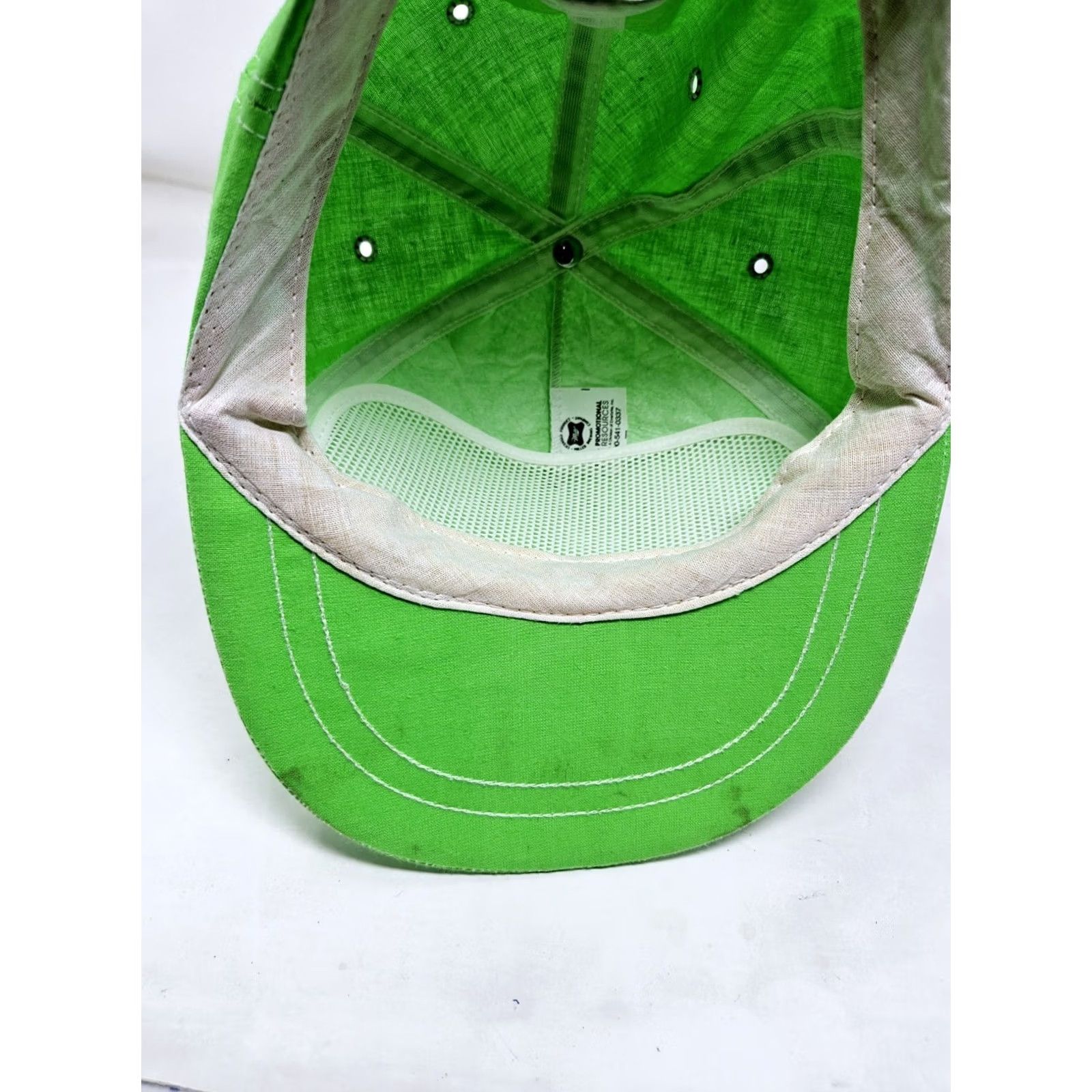 Vintage VINTAGE Miller Genuine Draft Neon Green Adjustable Hat 80s Baseball Cap Men One Size Green 80s 90s Beer Adjustable Mens Size ONE SIZE - 6 Thumbnail