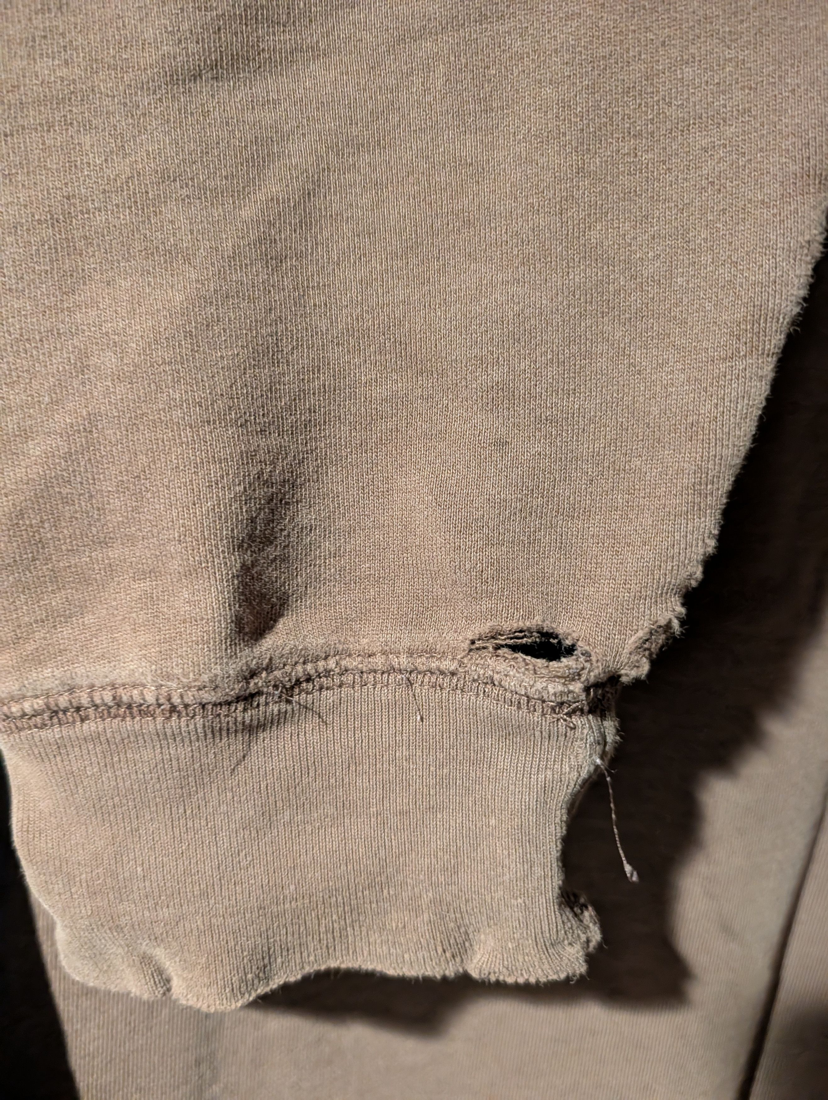 Abercrombie & Fitch VTG Abercrombie & Fitch Hoodie Brown Blue Spellout Y2K Size US L / EU 52-54 / 3 - 18 Thumbnail