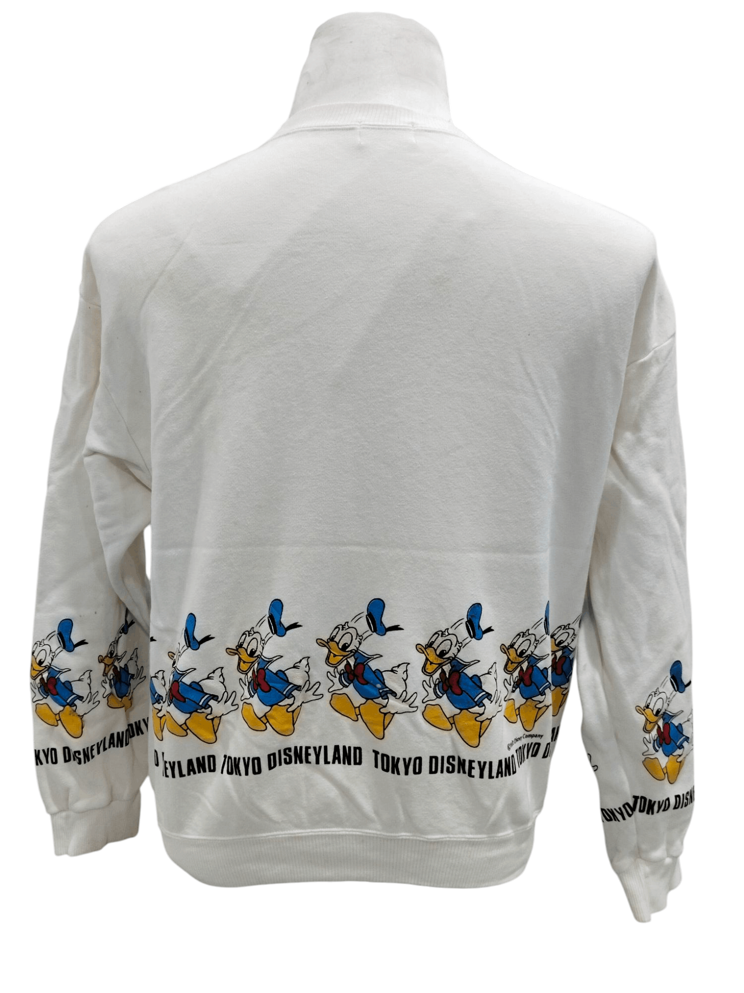 Disney Vintage Tokyo Disneyland Cartoon Sweatshirt Size US M / EU 48-50 / 2 - 3 Thumbnail