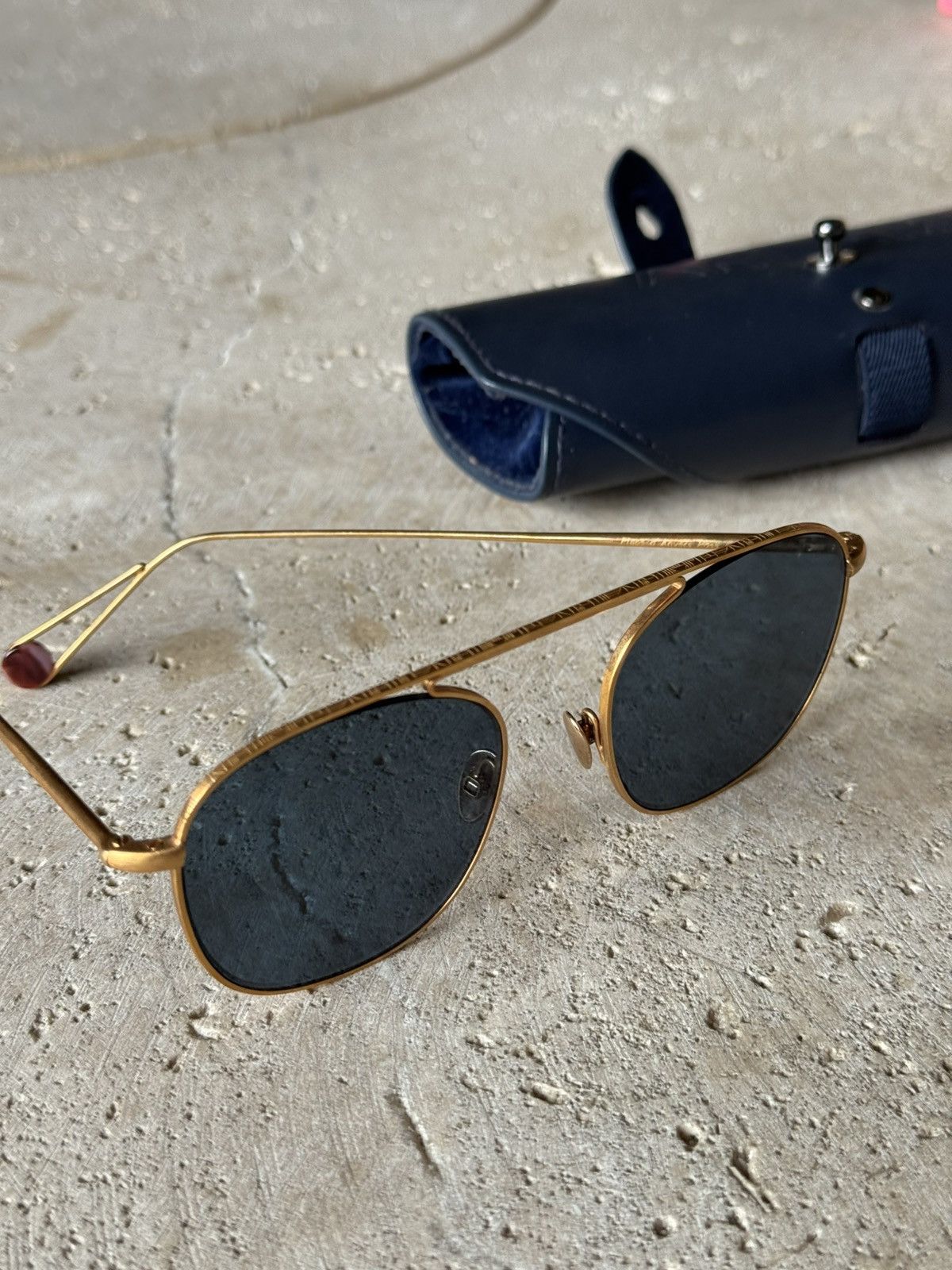 AHLEM Eyewear ALHEM BELLEVIE - PEONY GOLD & BLUE Size ONE SIZE - 8 Thumbnail