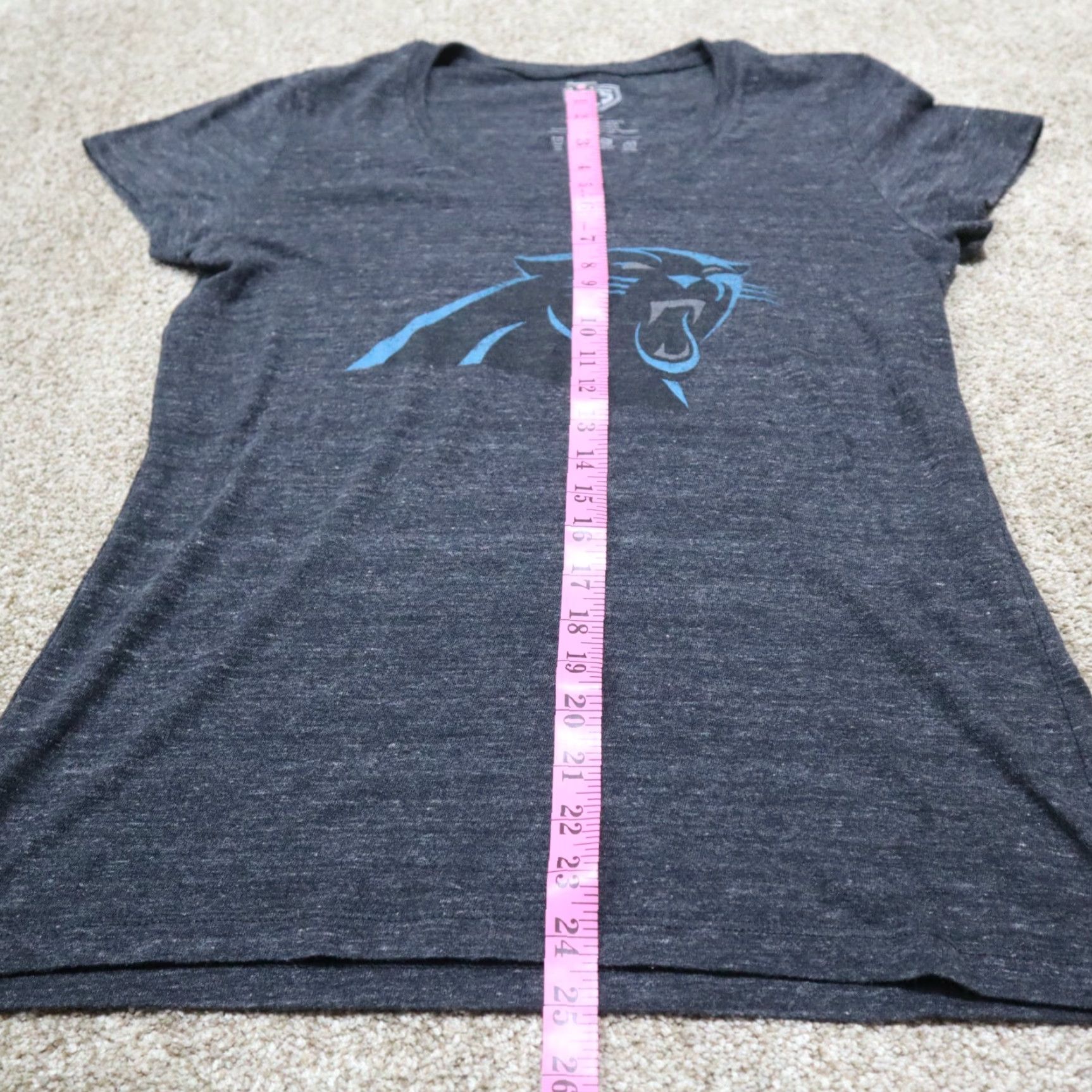 Old Navy Old Navy T-Shirt Shirt Adult Mens M Gray Carolina Panthers Football Tiger Graphic Solid Short Sleeve Tee Size M / US 6-8 / IT 42-44 - 3 Thumbnail