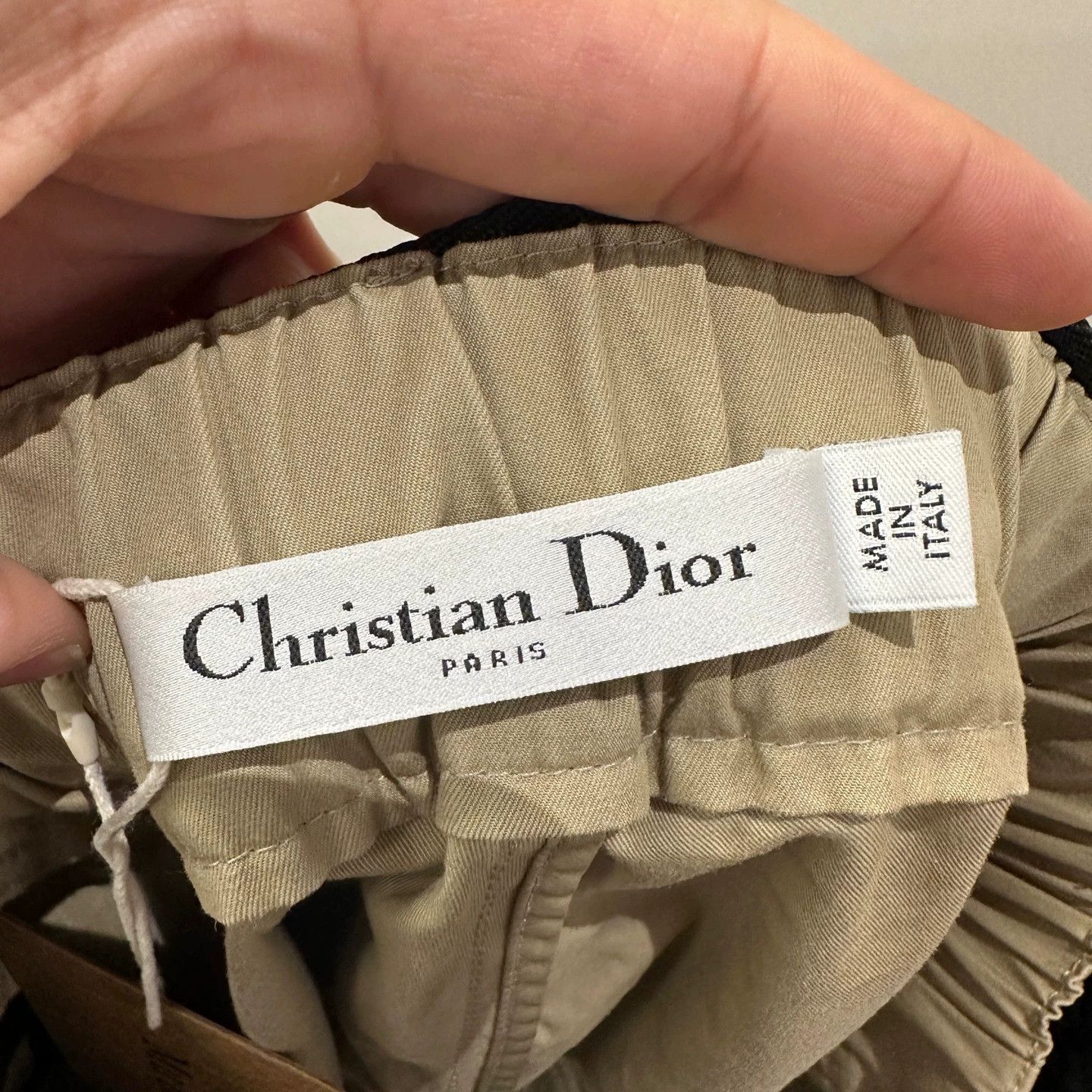 Christian Dior Monsieur Christian Dior may673 detachable seam culottes 36 cotton Size 26" / US 2 / IT 38 - 3 Thumbnail