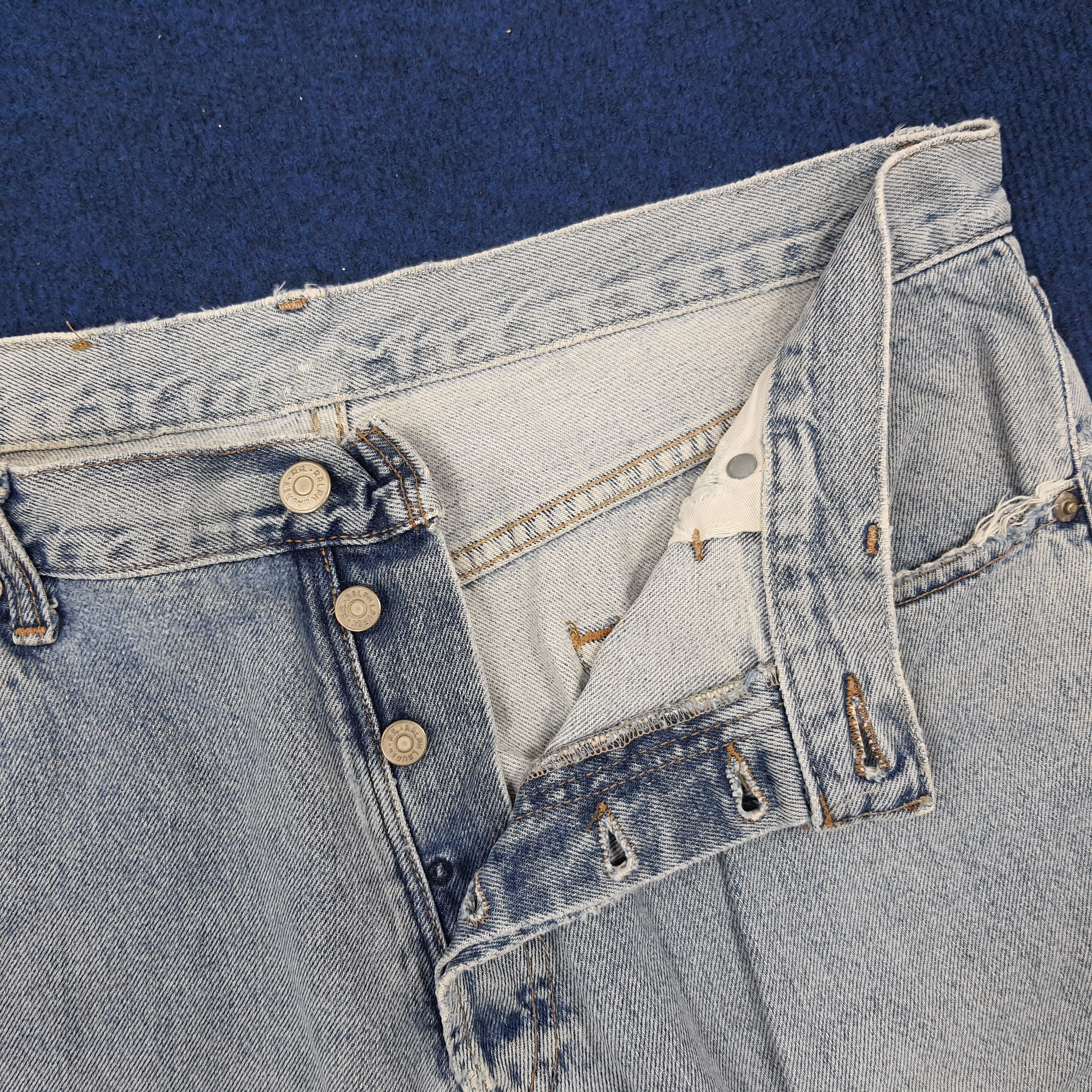 RRL Ralph Lauren × Vintage Vintage RRL Ralph Lauren Distressed Jeans Size US 34 / EU 50 - 6 Thumbnail