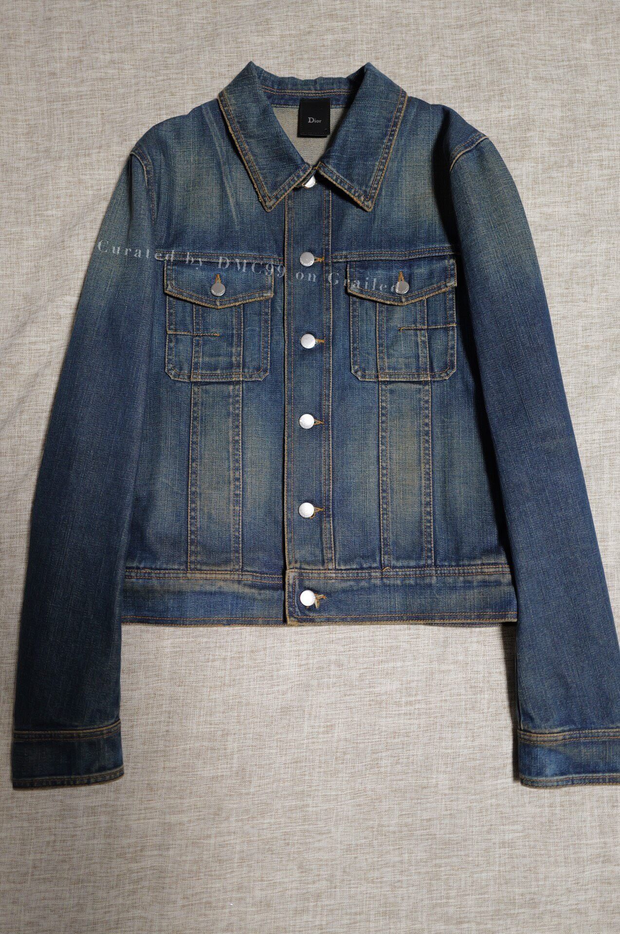 Dior × Kris Van Assche Dior homme ss17 Toru kamei denim jacket