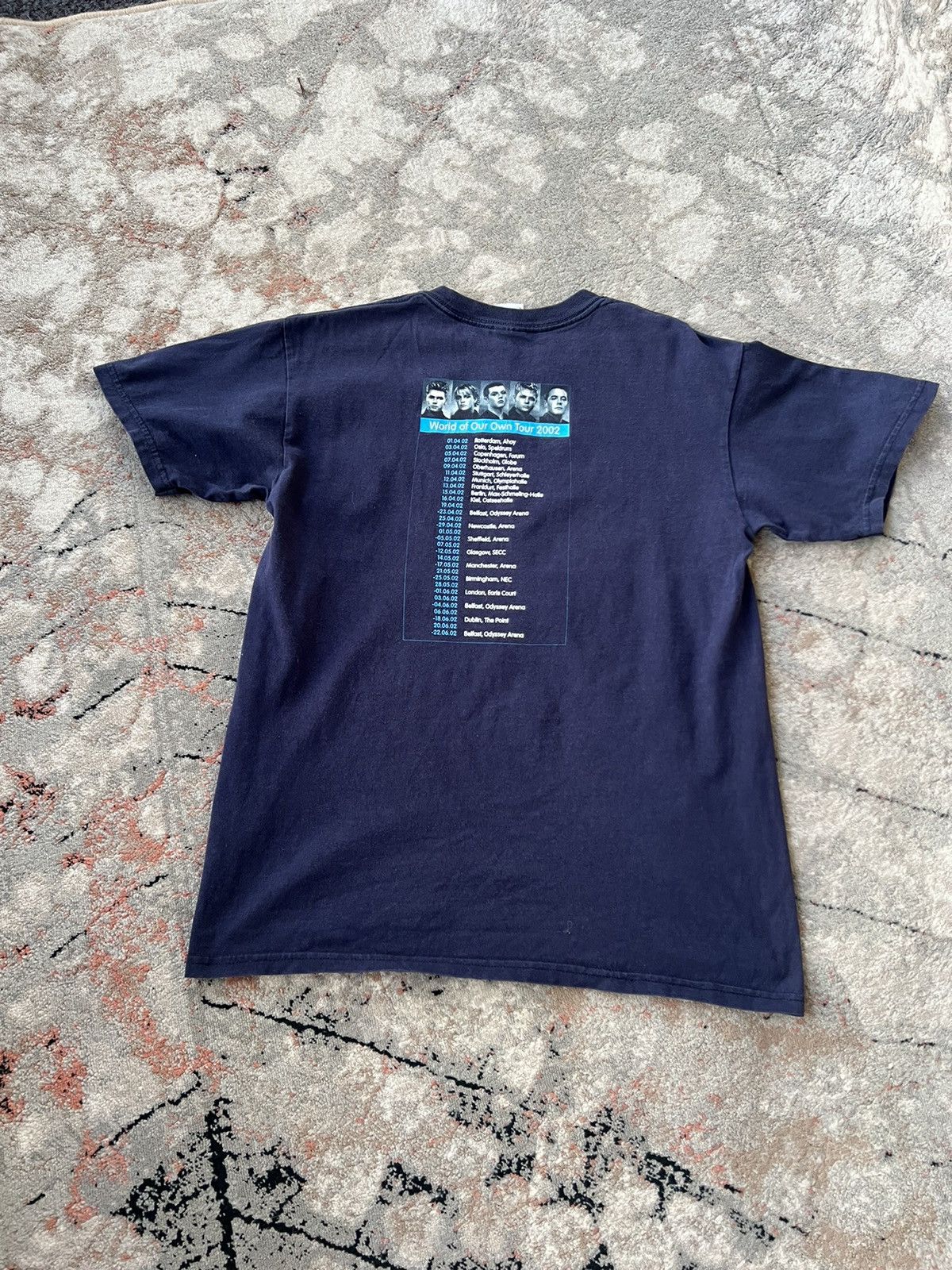 Band Tees Westlife 2002 World Of Our Tour Tee Size US M / EU 48-50 / 2 - 7 Thumbnail
