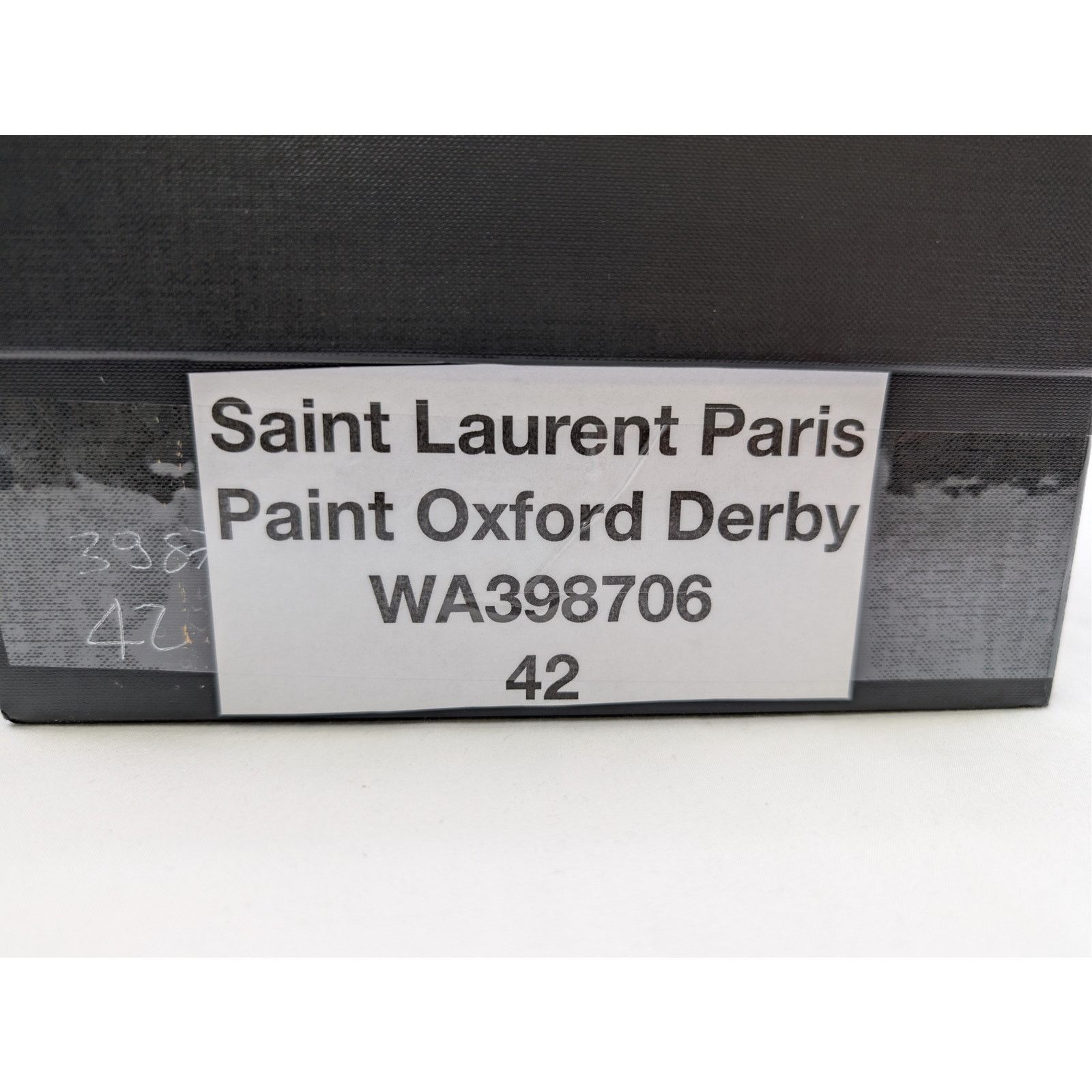 Saint Laurent Paris o1rshd1 Paint Oxford Derby Shoe boots in Multicolor 42 Size US 9 / EU 42 - 17 Thumbnail