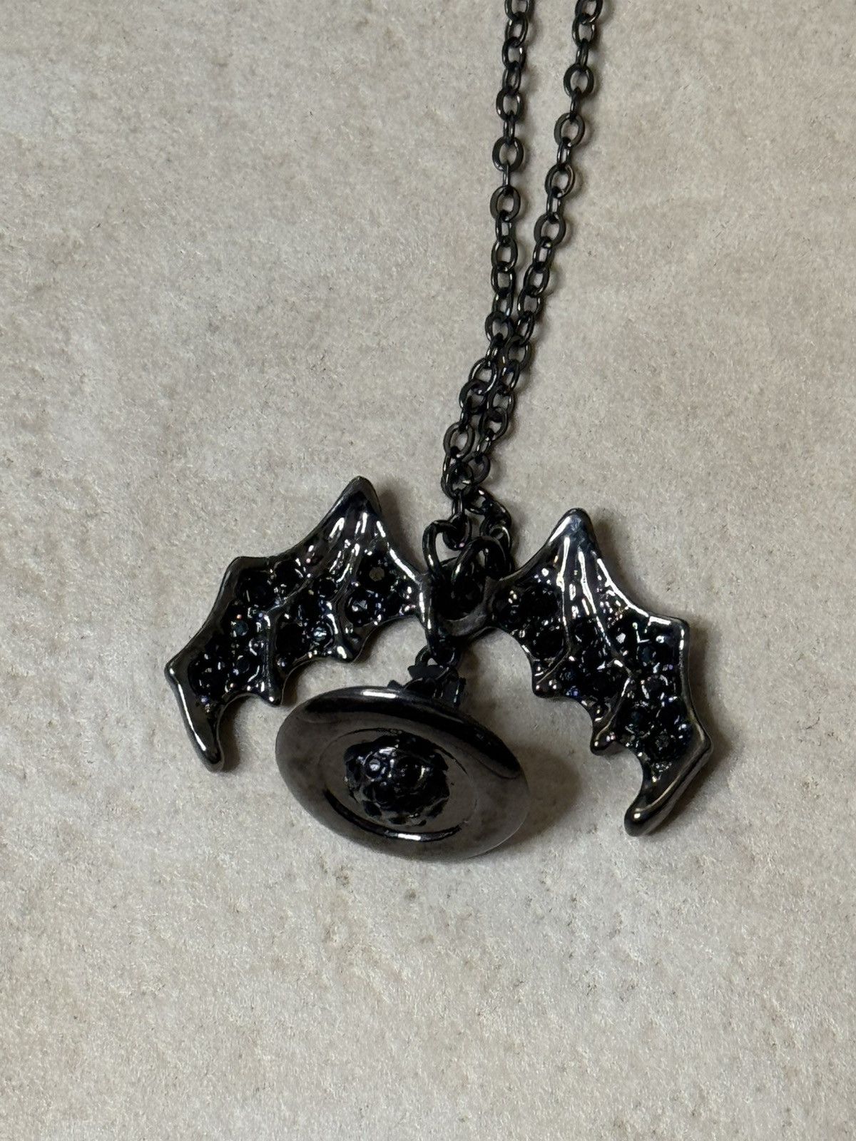 Vivienne Westwood Vivienne Westwood Bat Wing Orb Necklace With Box