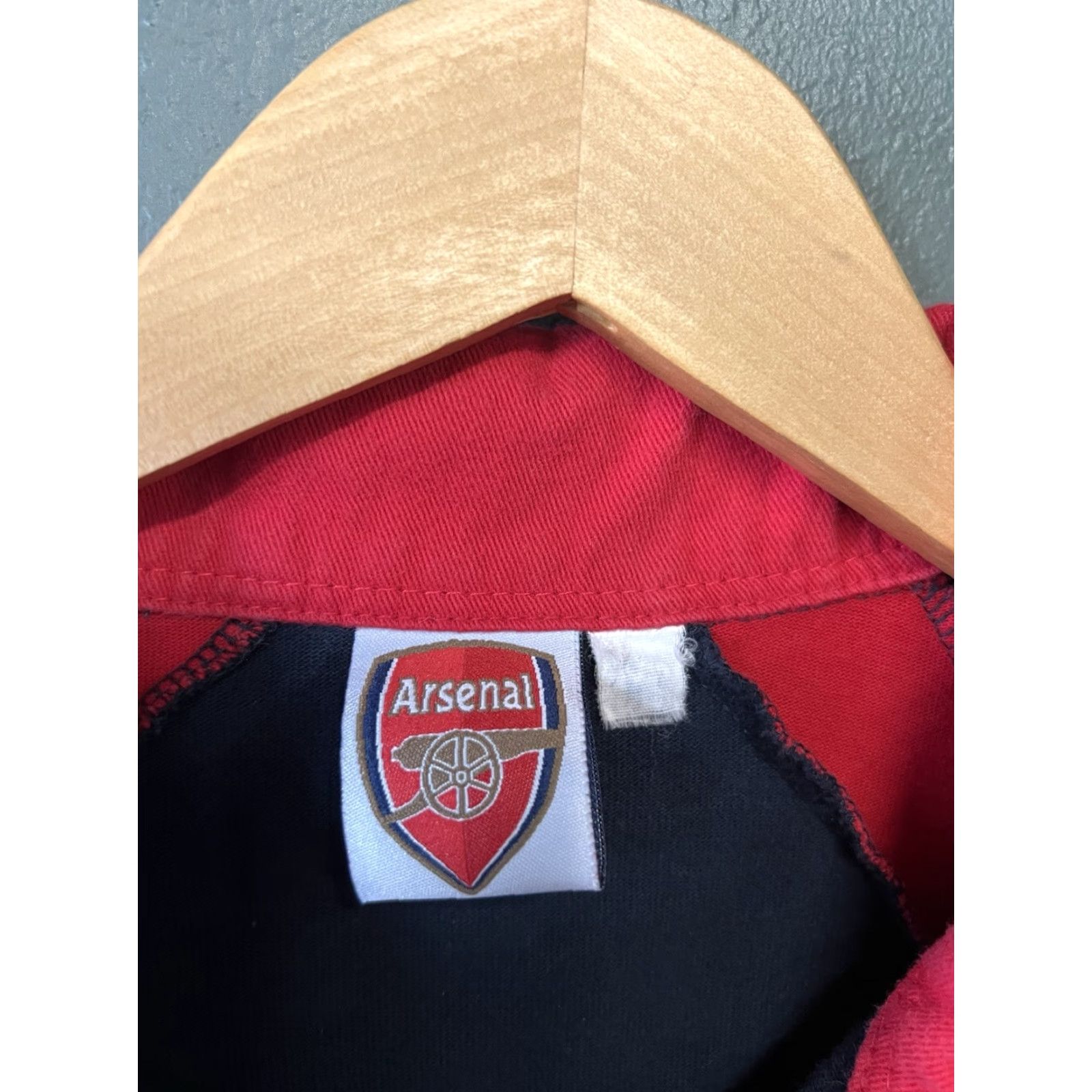Vintage Y2K Mens Arsenal Soccer Club Blue Short Sleeve Polo Size L Size US L / EU 52-54 / 3 - 3 Thumbnail