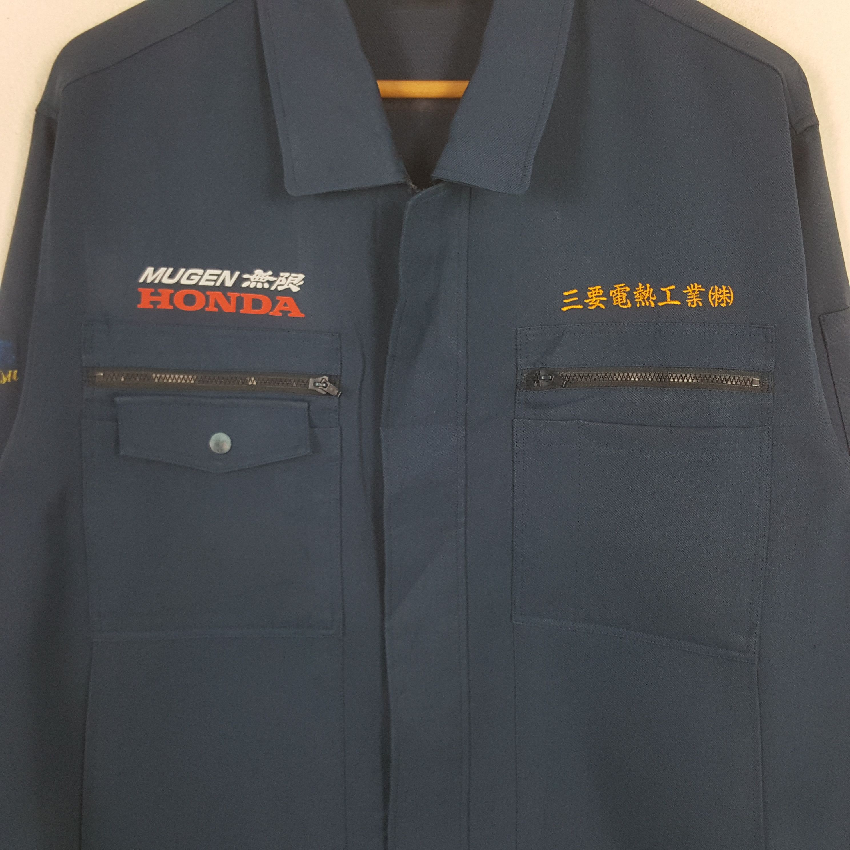 Honda Vintage Mugen Honda Racing Team Custom Art Jacket C283N25 Size US L / EU 52-54 / 3 - 4 Thumbnail