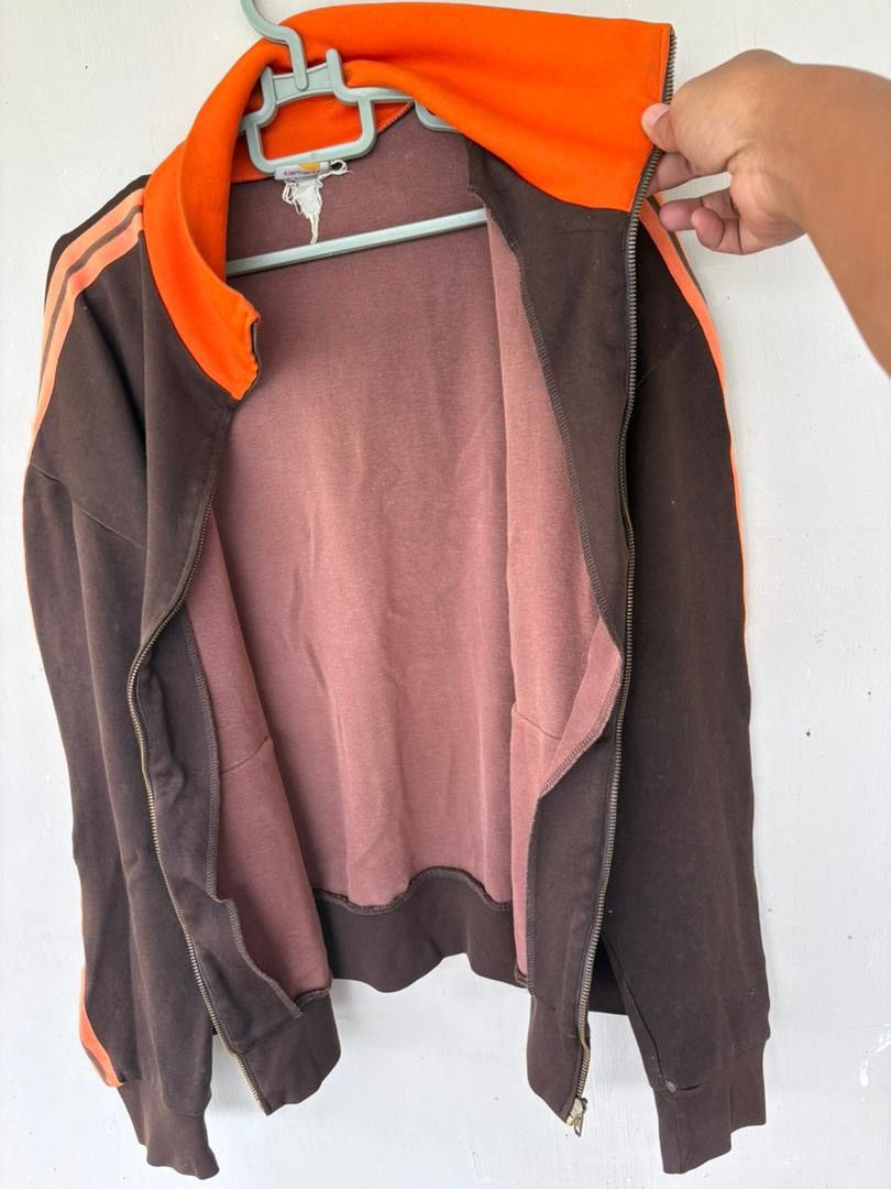 Carhartt Vtg Carhartt Stripe Sweater/Track Top Small Logo Design Size US XL / EU 56 / 4 - 5 Thumbnail
