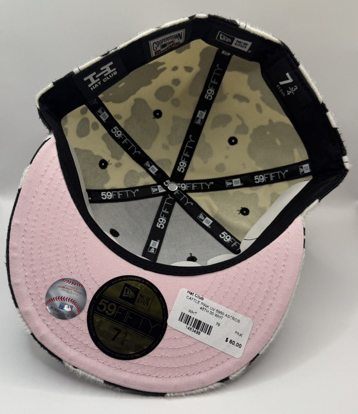 Hat Club × New Era Size 7 3/4 - Hat Club Exclusive Houston Astros Cattle Pack Size ONE SIZE - 4 Thumbnail