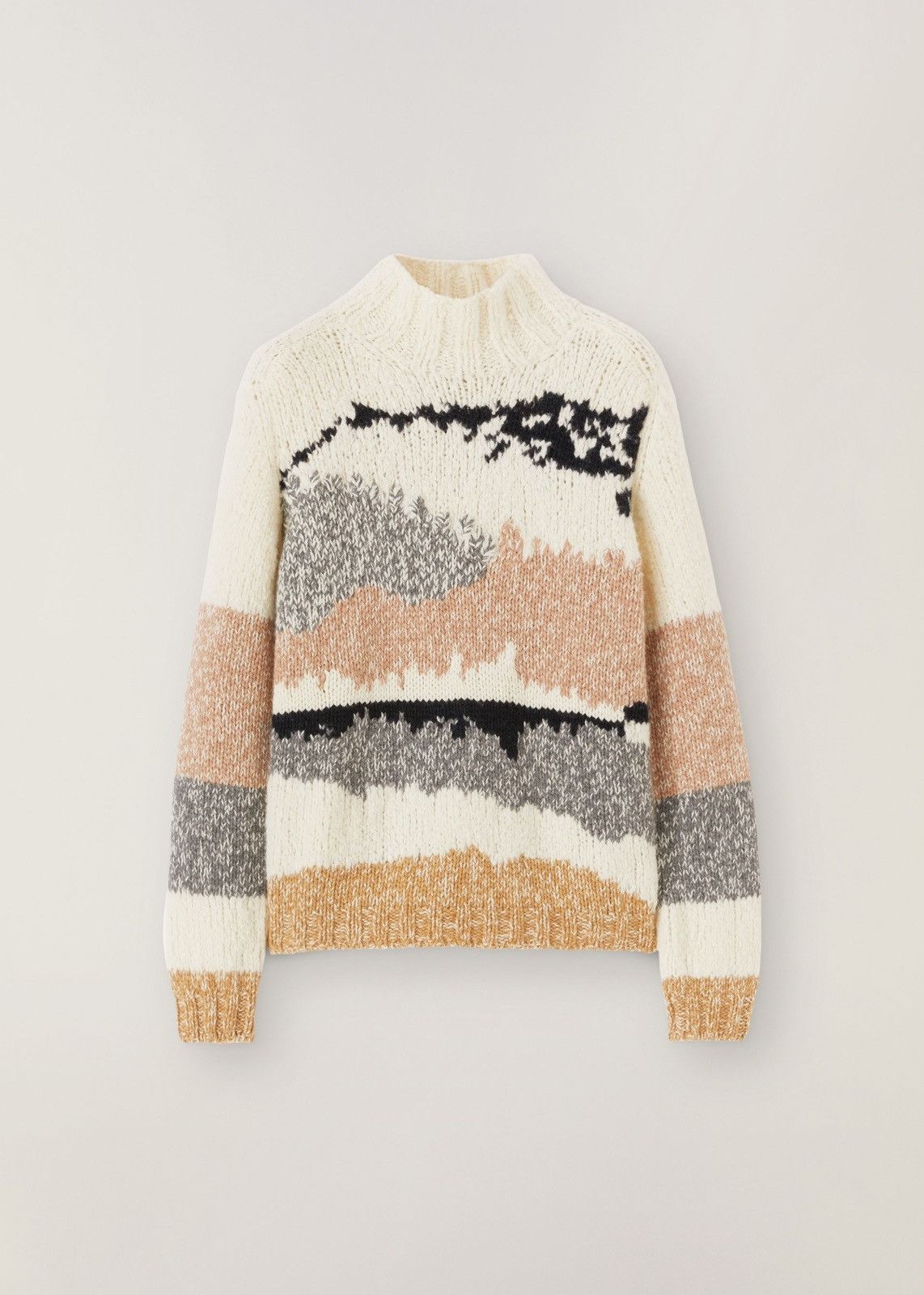 image of Loro Piana O1Loc1C0224 Turtleneck Sweater In Multicolor, Women's (Size Medium)