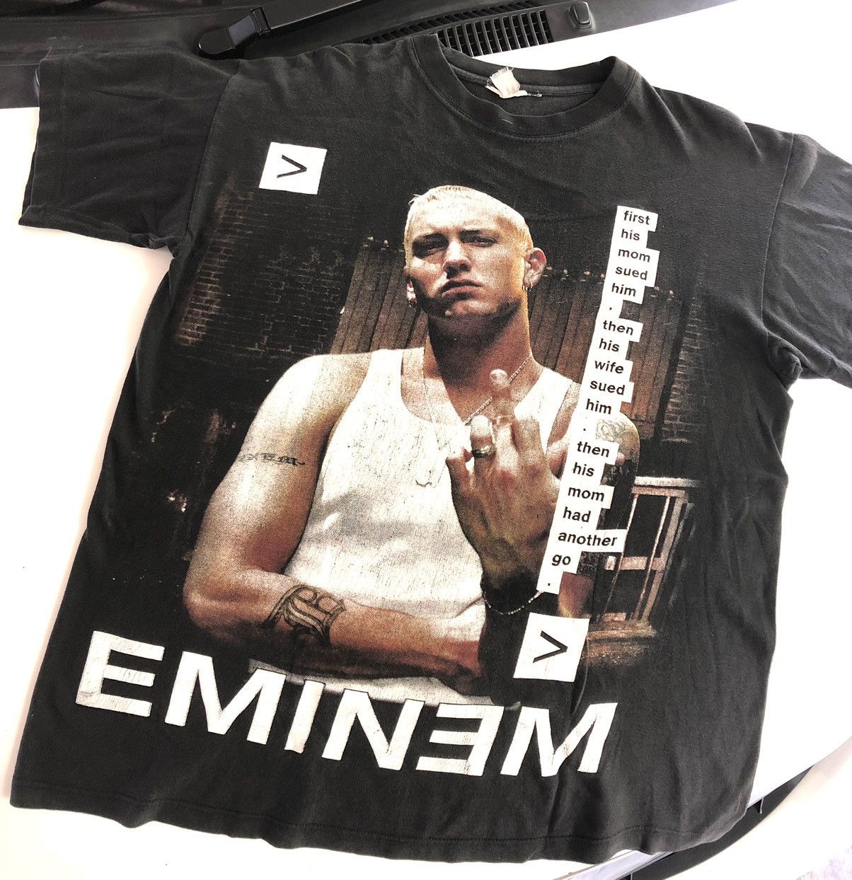 Rap Tees Vintage Eminem Rare T Shirt Size US L / EU 52-54 / 3 - 1 Thumbnail