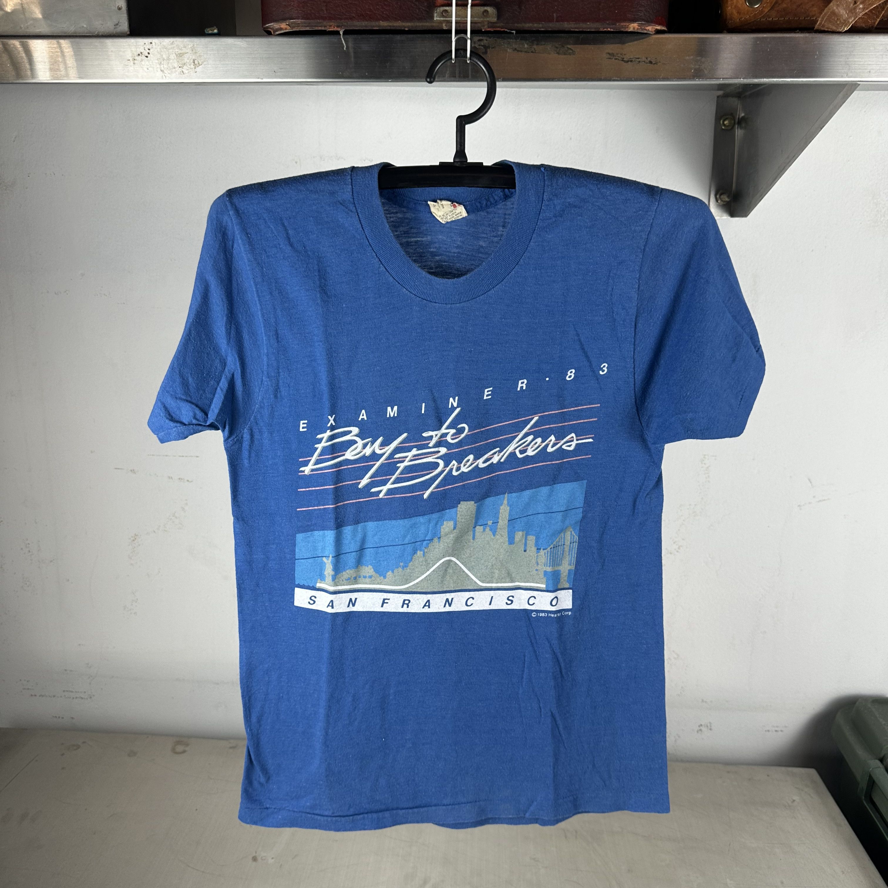 Vintage Vintage 1983 Bay to Breakers San Francisco Examiner T-shirt Size US XS / EU 42 / 0 - 1 Thumbnail