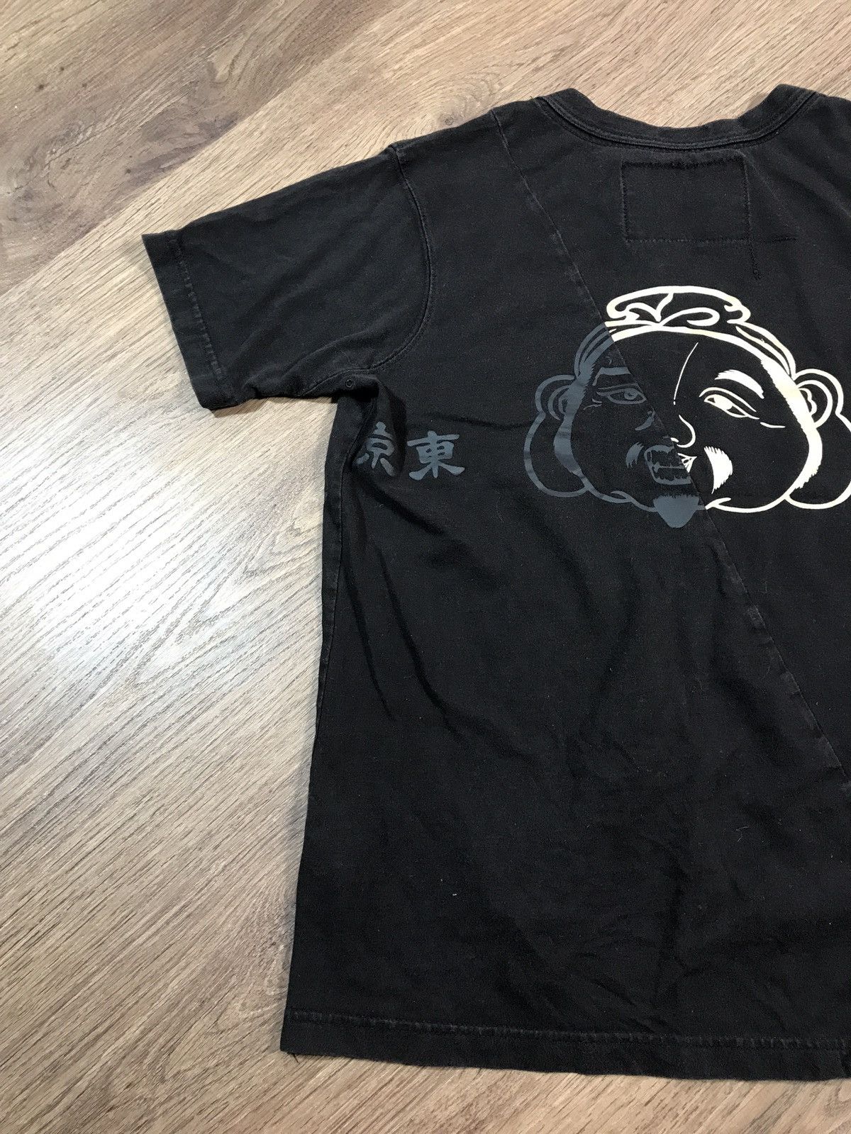 Evisu × Vintage Vintage Evisu T Shirt Black Graphic Print Size M / US 6-8 / IT 42-44 - 16 Thumbnail