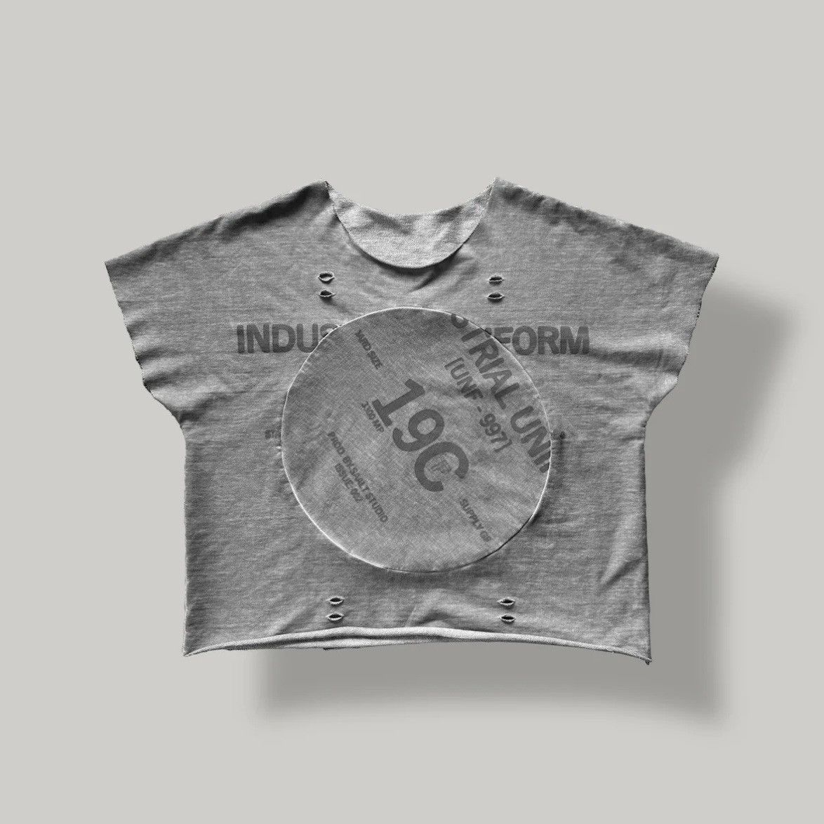 Saalt Studio Saalt Studio Cap Sleeve Tee V2 Grey XL Size US XL / EU 56 / 4 - 1 Thumbnail