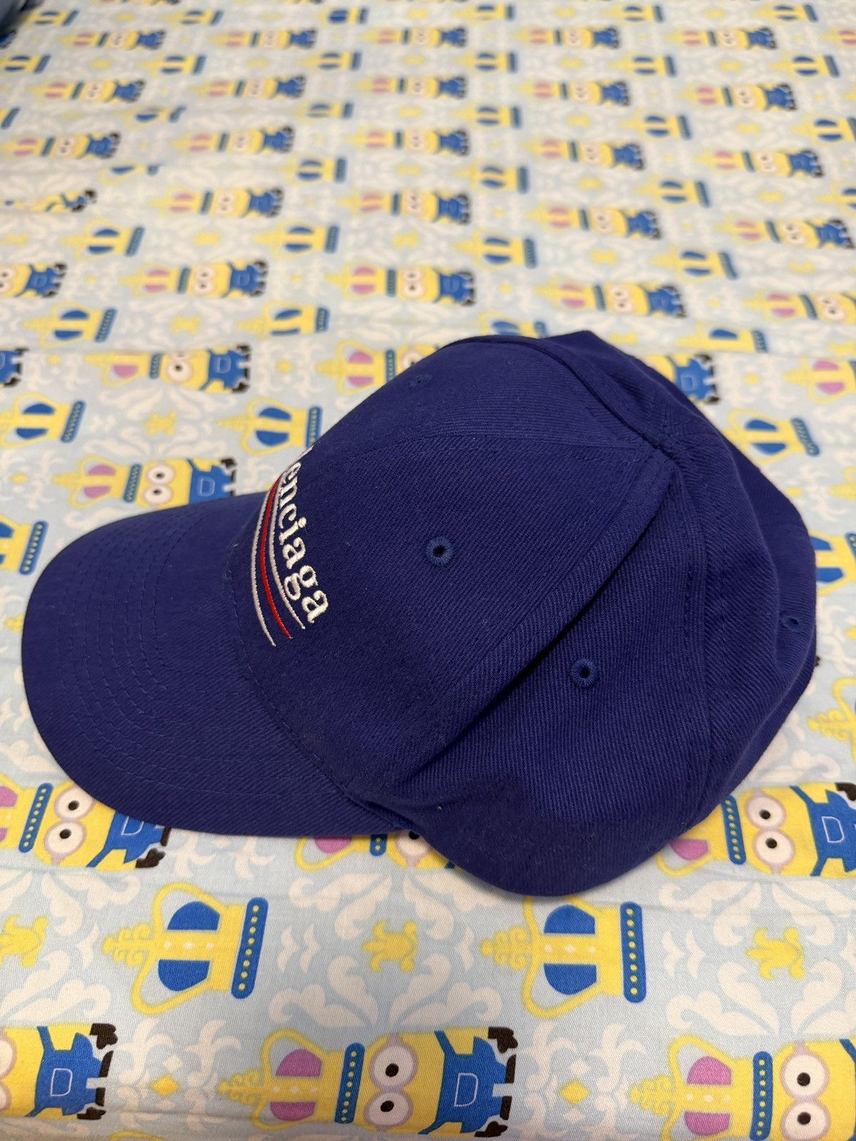 Balenciaga 🔴 Balenciaga Political Campaign Cap Hat - Archetype Blue Size ONE SIZE - 2 Thumbnail