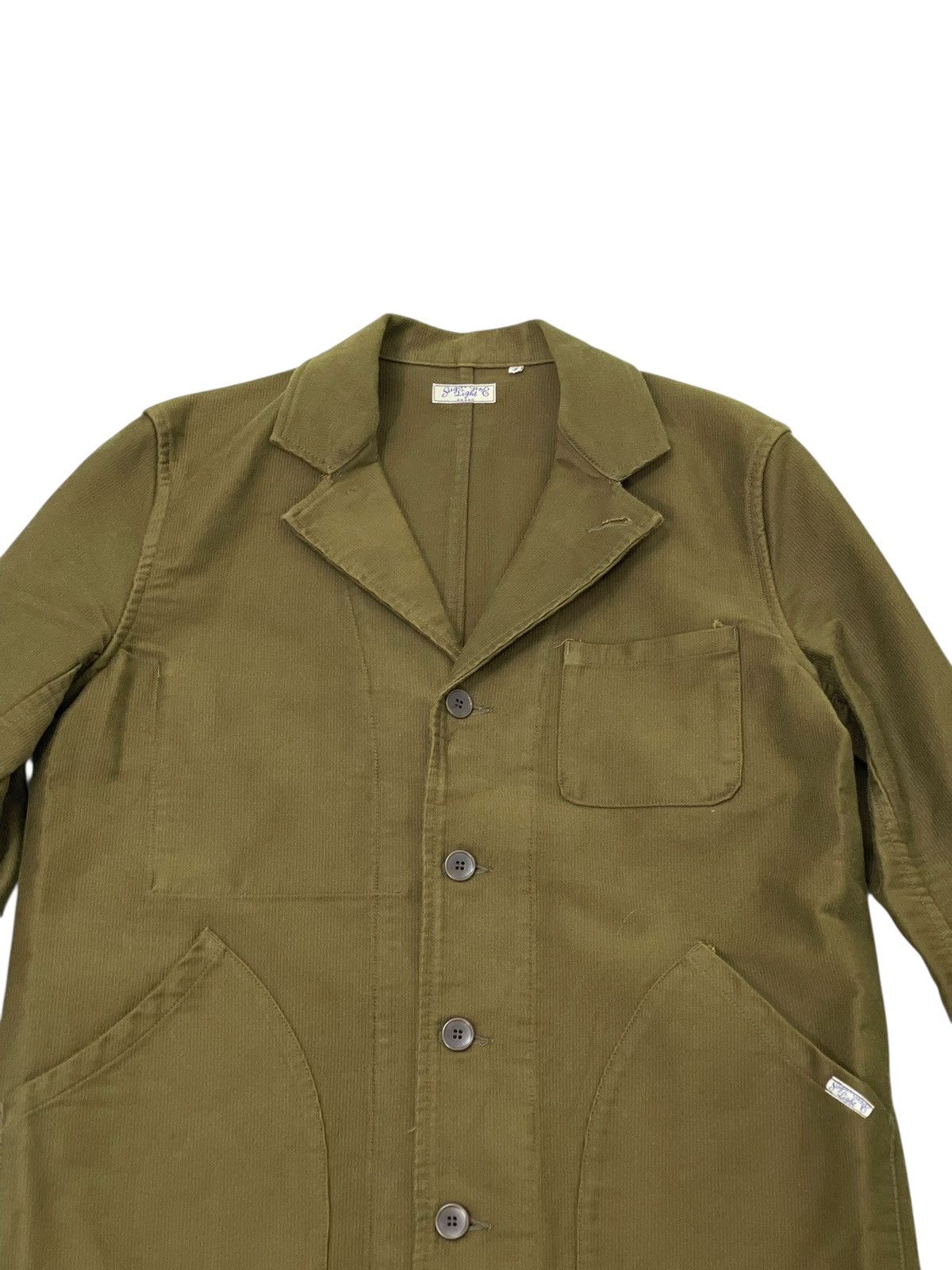 Mister Freedom × Sugar Cane Smith Jacket Sugar Cane Gabardine Thick Workwear 7🟩2 Size US S / EU 44-46 / 1 - 5 Thumbnail