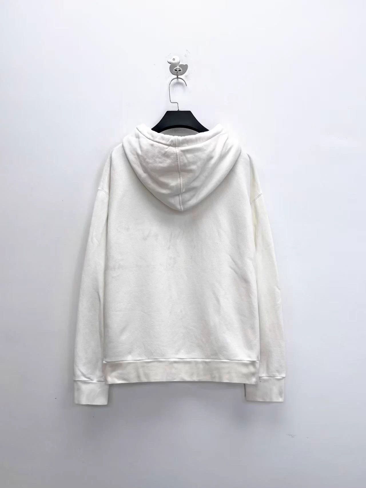 Gucci Gucci White Embroidered GG Giraffe Hoodie L Unisex Size US L / EU 52-54 / 3 - 2 Thumbnail